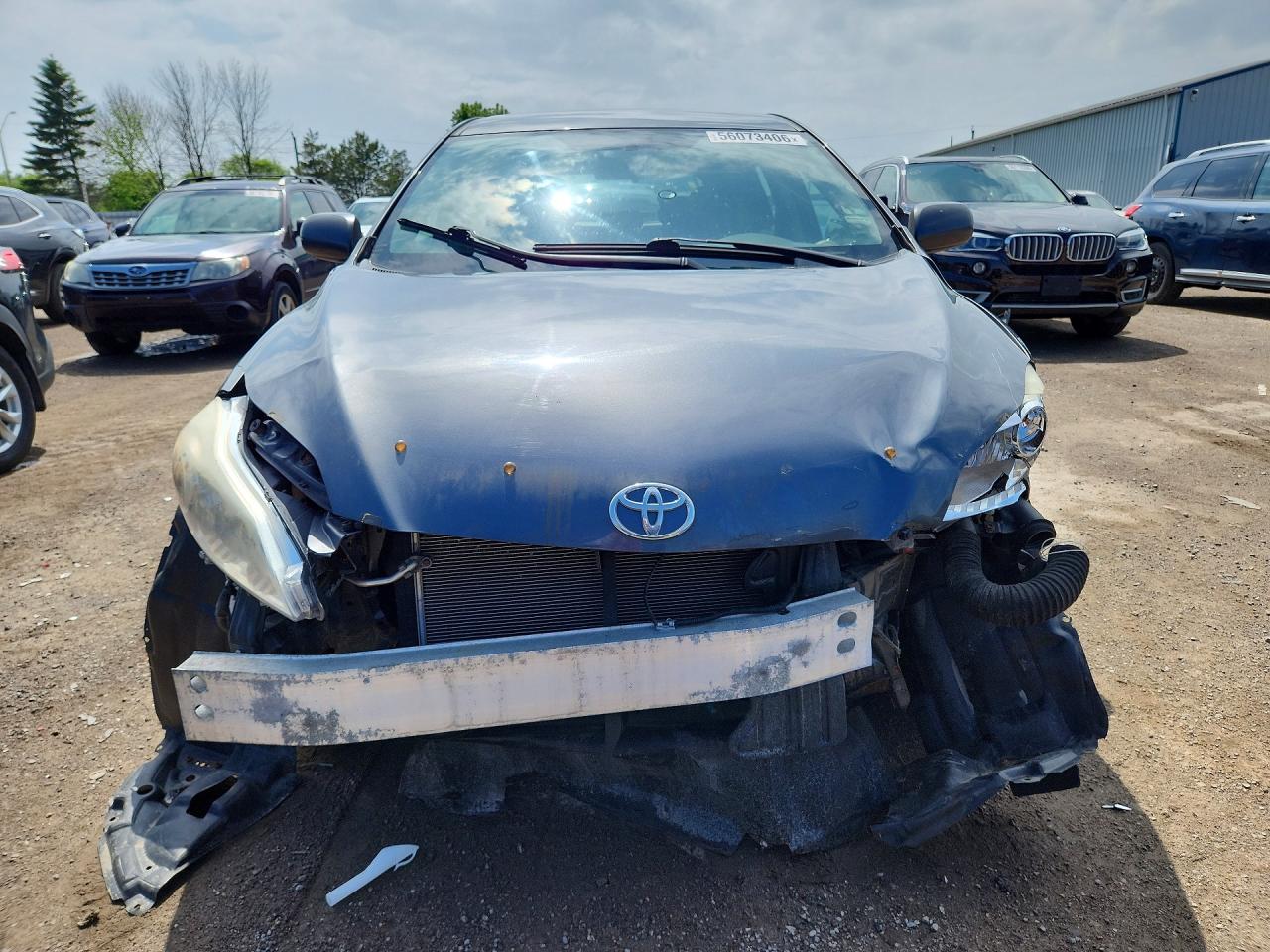 2010 Toyota Corolla Matrix S Gray vin: 2T1KE4EE8AC035690