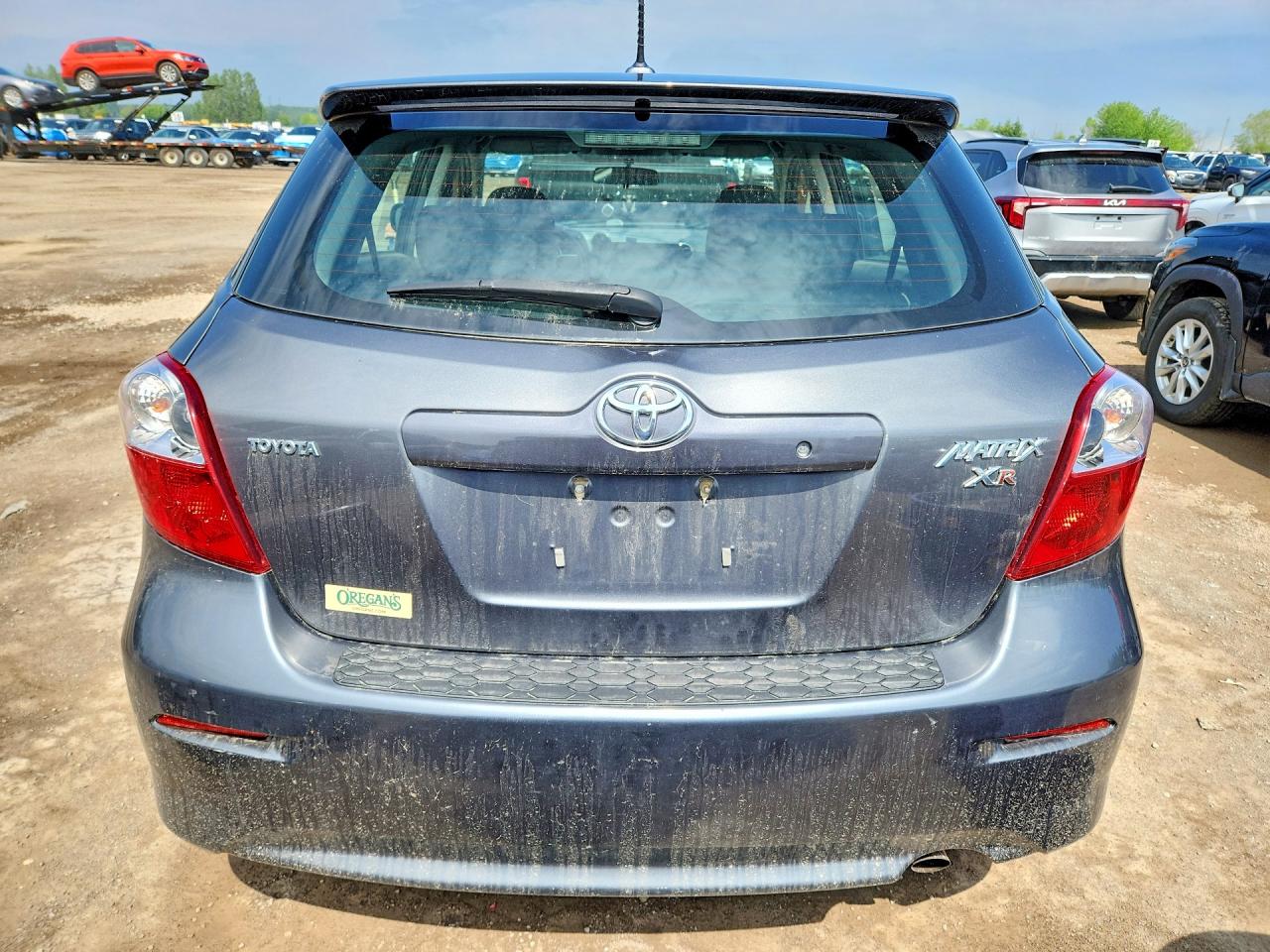 2010 Toyota Corolla Matrix S Gray vin: 2T1KE4EE8AC035690