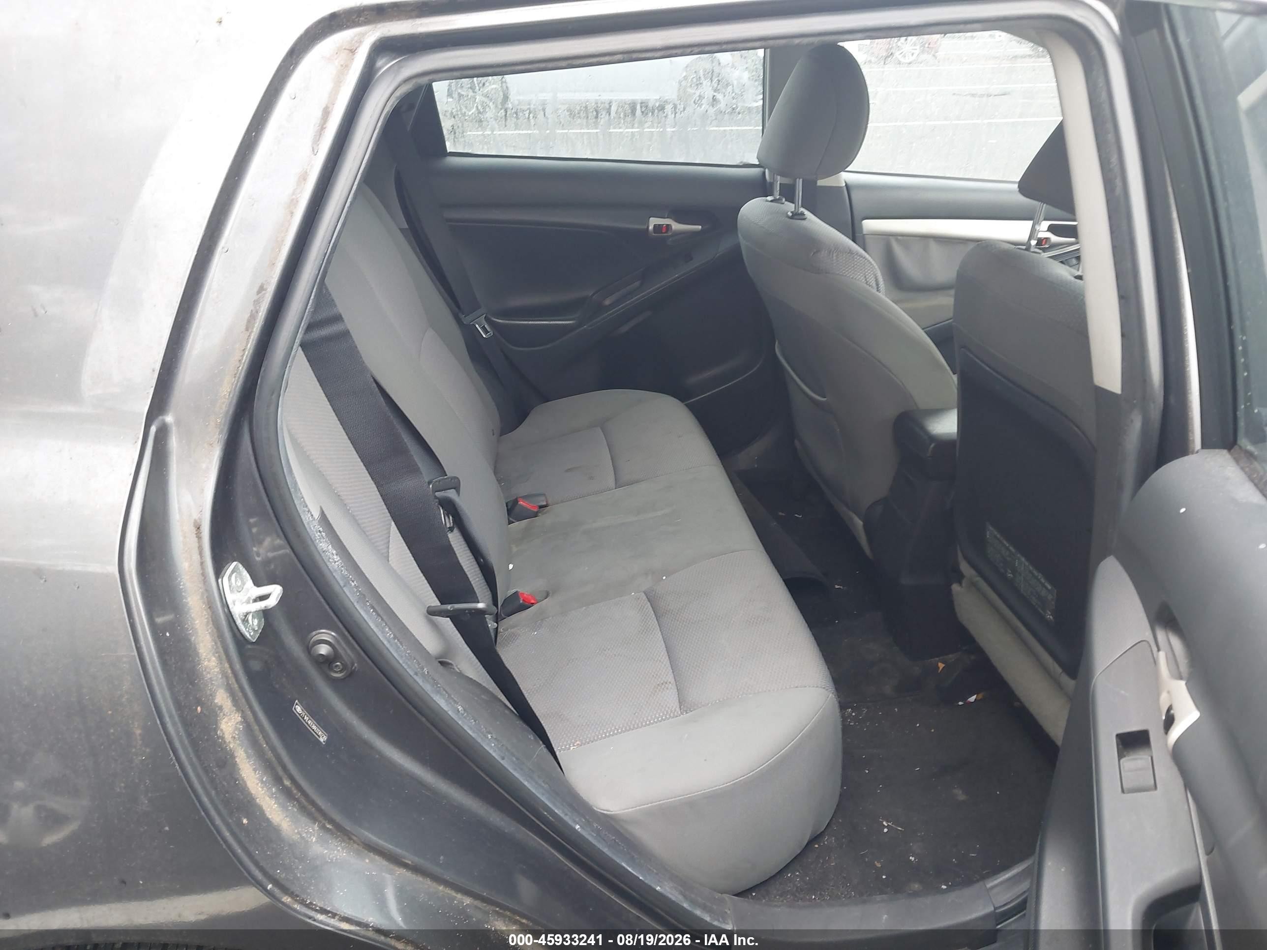 2010 Toyota Matrix S Gray vin: 2T1KE4EE8AC036239