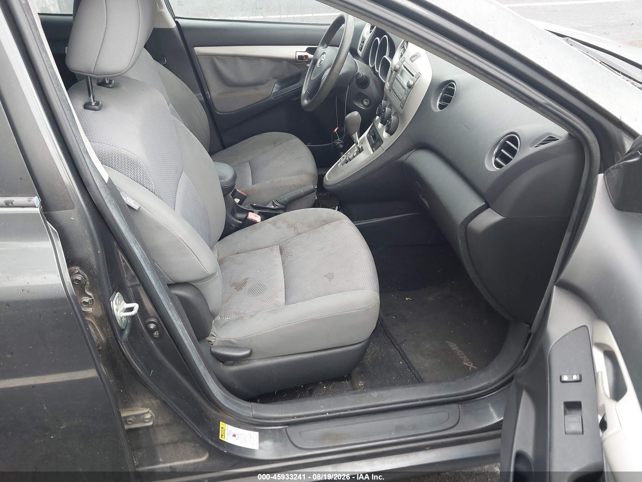 2010 Toyota Matrix S Gray vin: 2T1KE4EE8AC036239