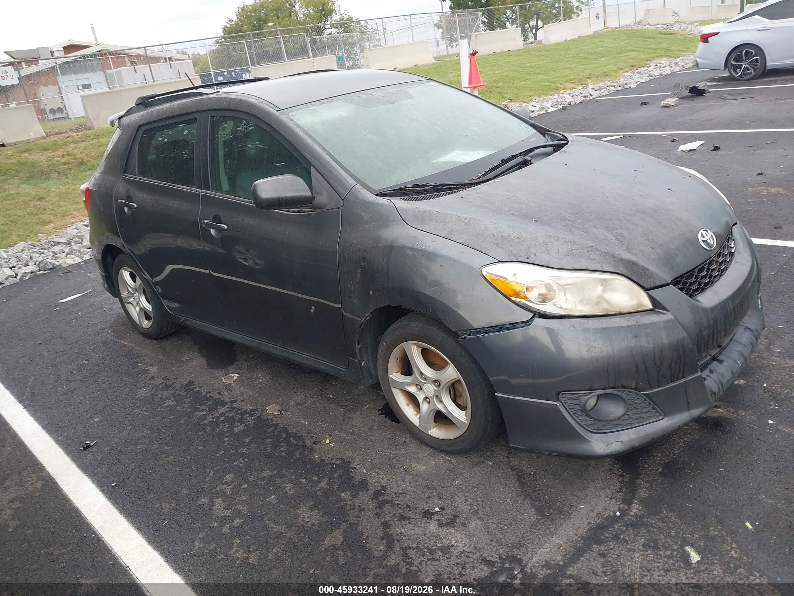 2010 Toyota Matrix S Gray vin: 2T1KE4EE8AC036239
