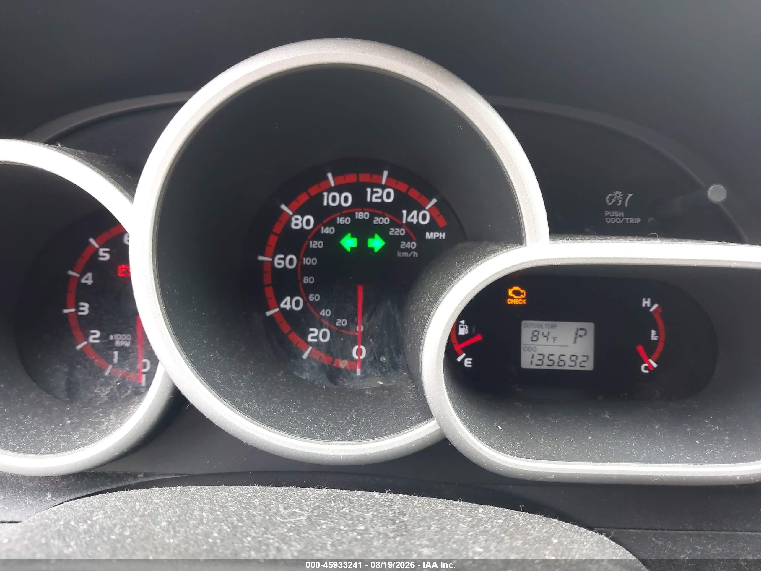 2010 Toyota Matrix S Gray vin: 2T1KE4EE8AC036239
