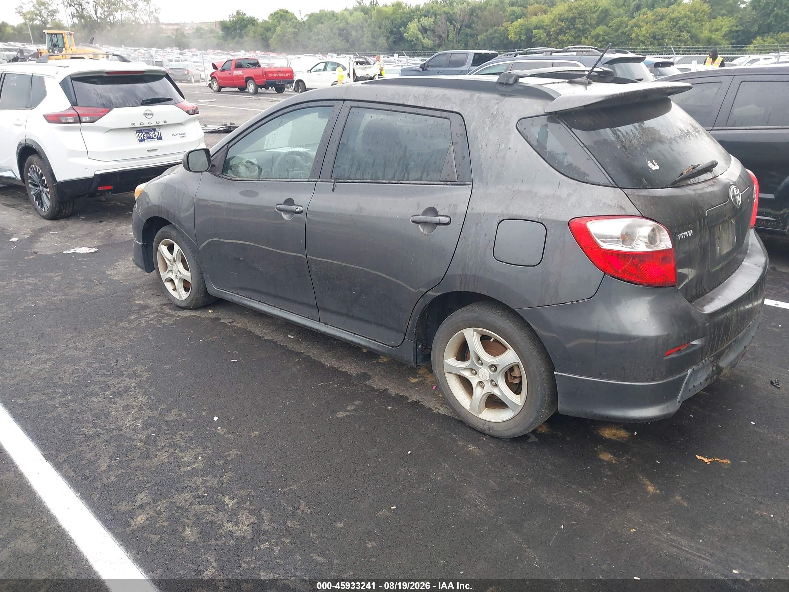2010 Toyota Matrix S Gray vin: 2T1KE4EE8AC036239