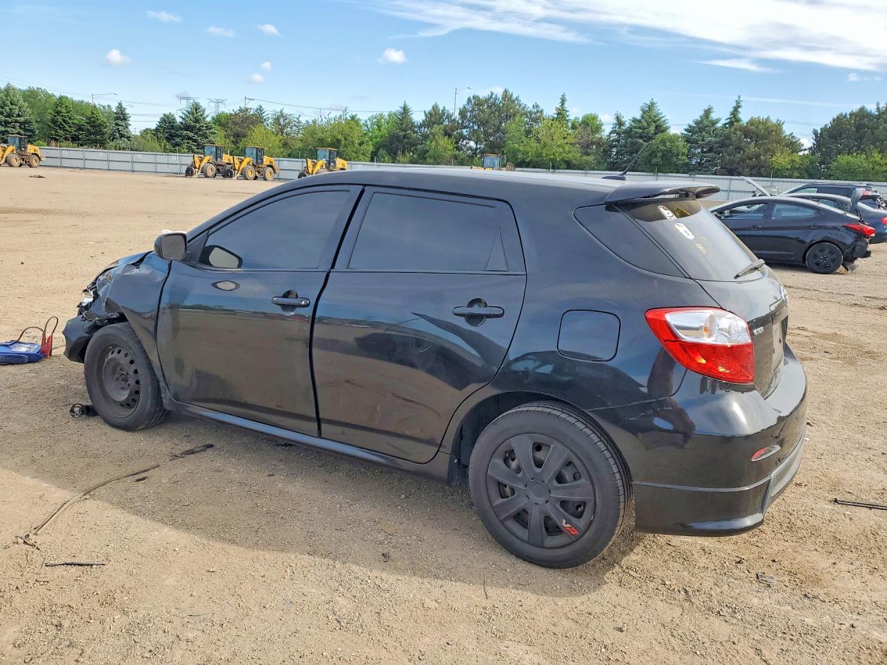 2010 Toyota Corolla Matrix S Black vin: 2T1KE4EE8AC039514