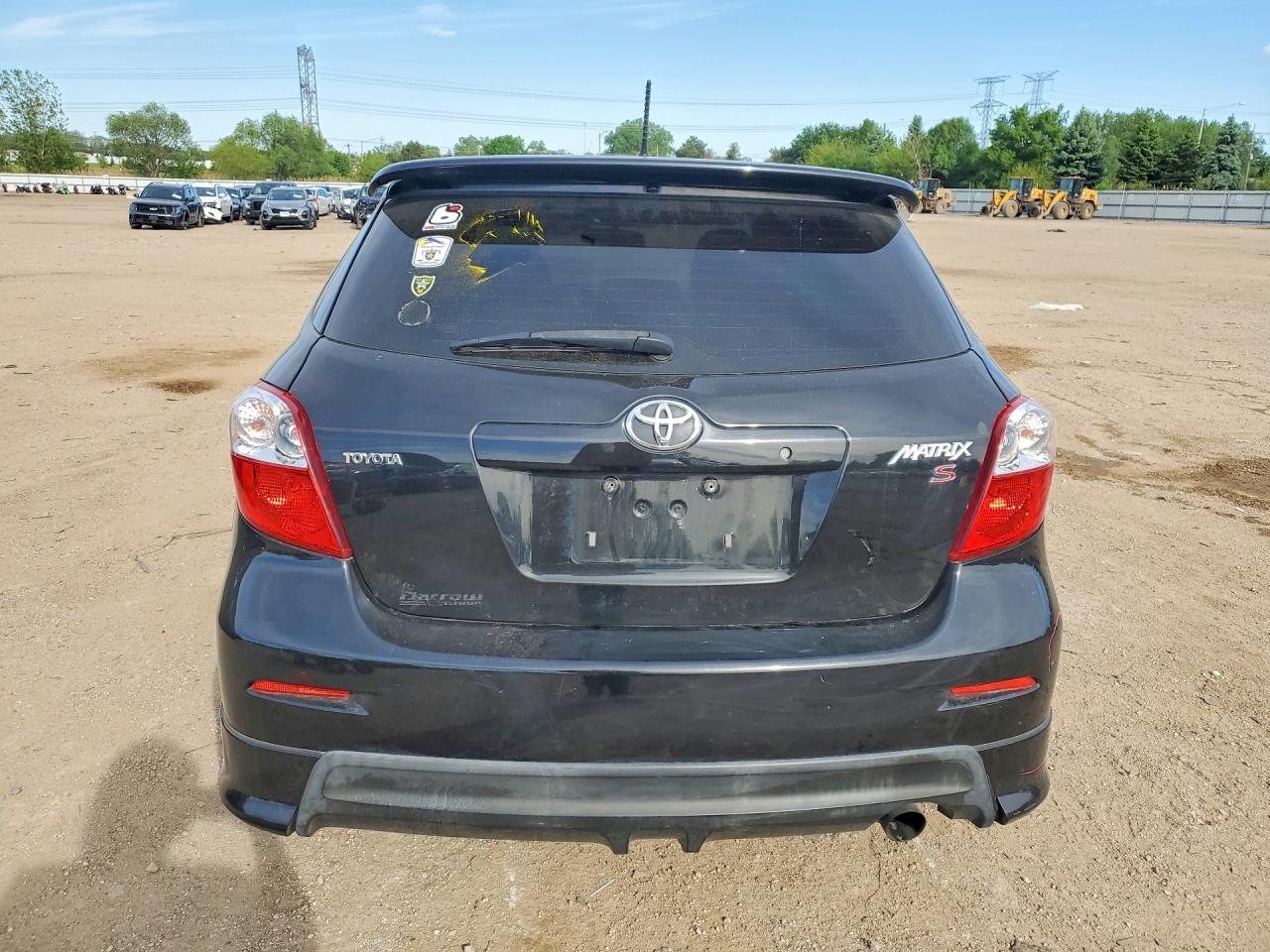 2010 Toyota Corolla Matrix S Black vin: 2T1KE4EE8AC039514