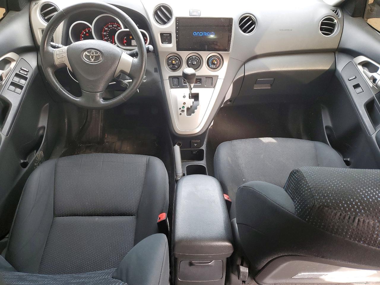 2010 Toyota Corolla Matrix S Black vin: 2T1KE4EE8AC039514
