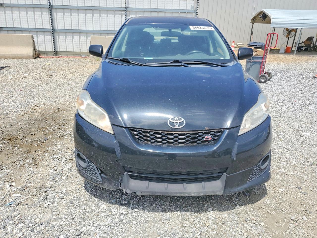 2010 Toyota Corolla Matrix S Black vin: 2T1KE4EE9AC036234