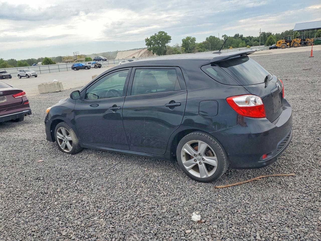 2012 Toyota Matrix S Black vin: 2T1KE4EE9CC049102