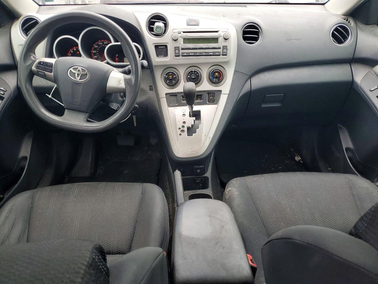 2012 Toyota Matrix S Black vin: 2T1KE4EE9CC049102