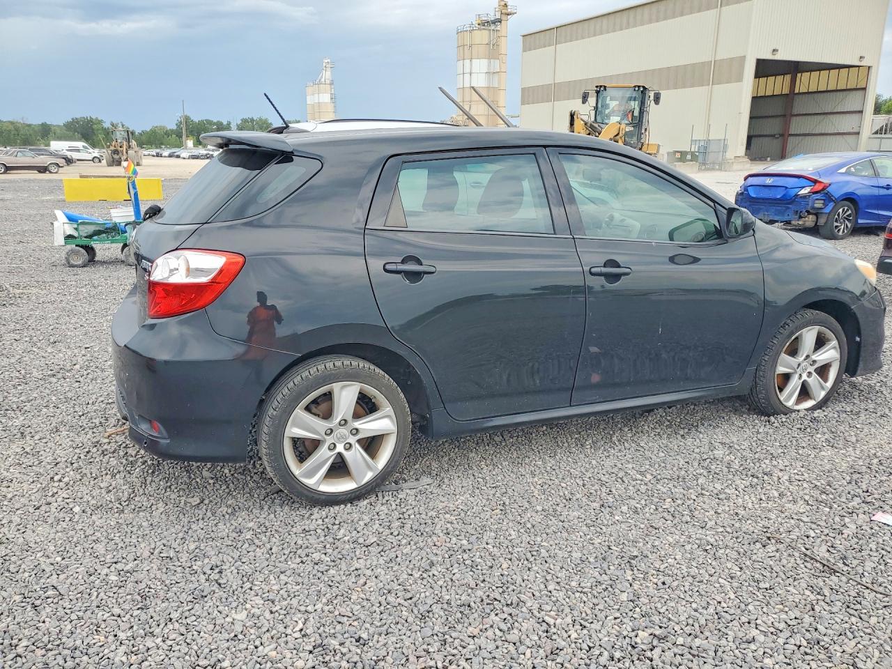 2012 Toyota Matrix S Black vin: 2T1KE4EE9CC049102