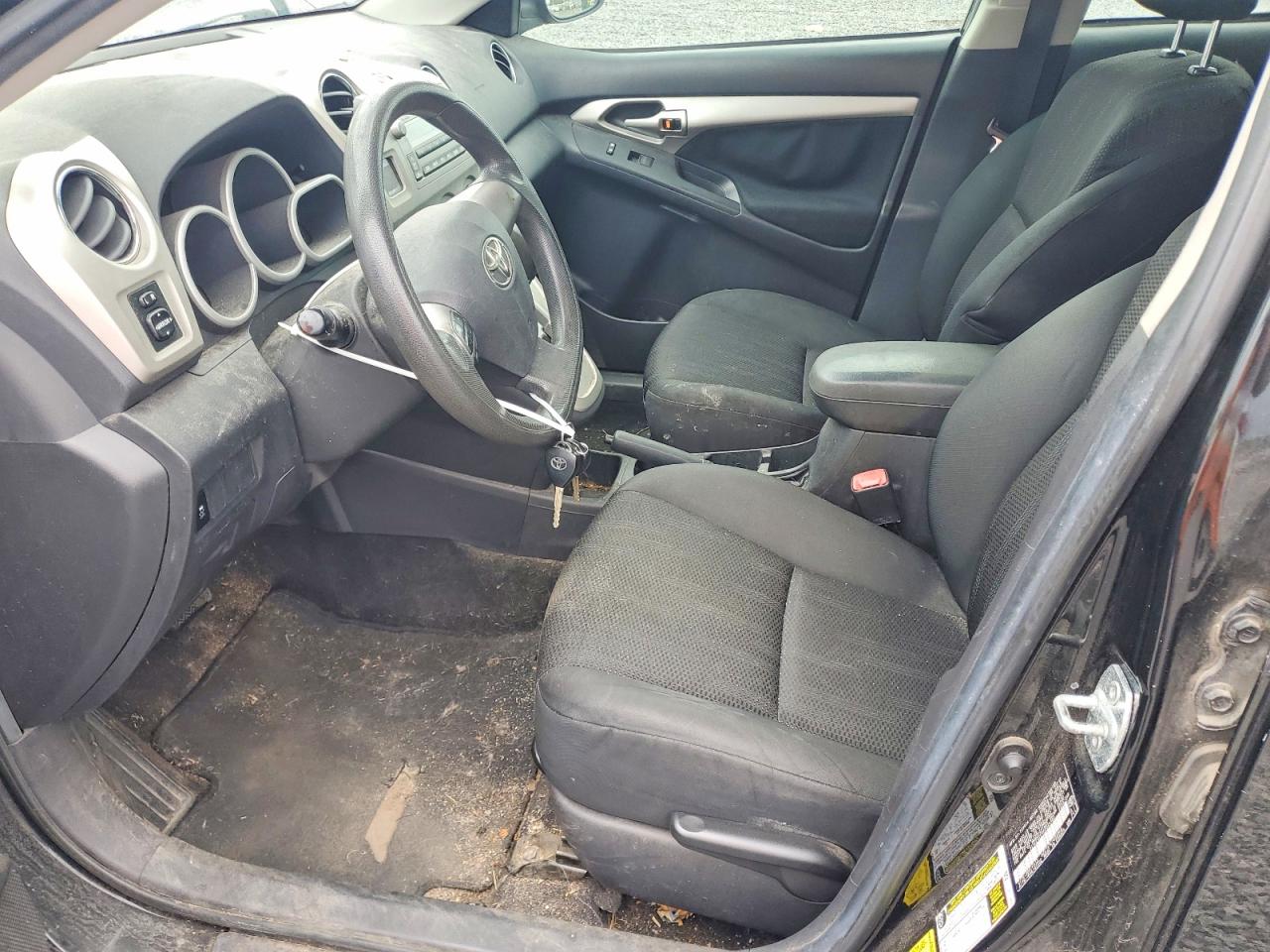 2012 Toyota Matrix S Black vin: 2T1KE4EE9CC049102