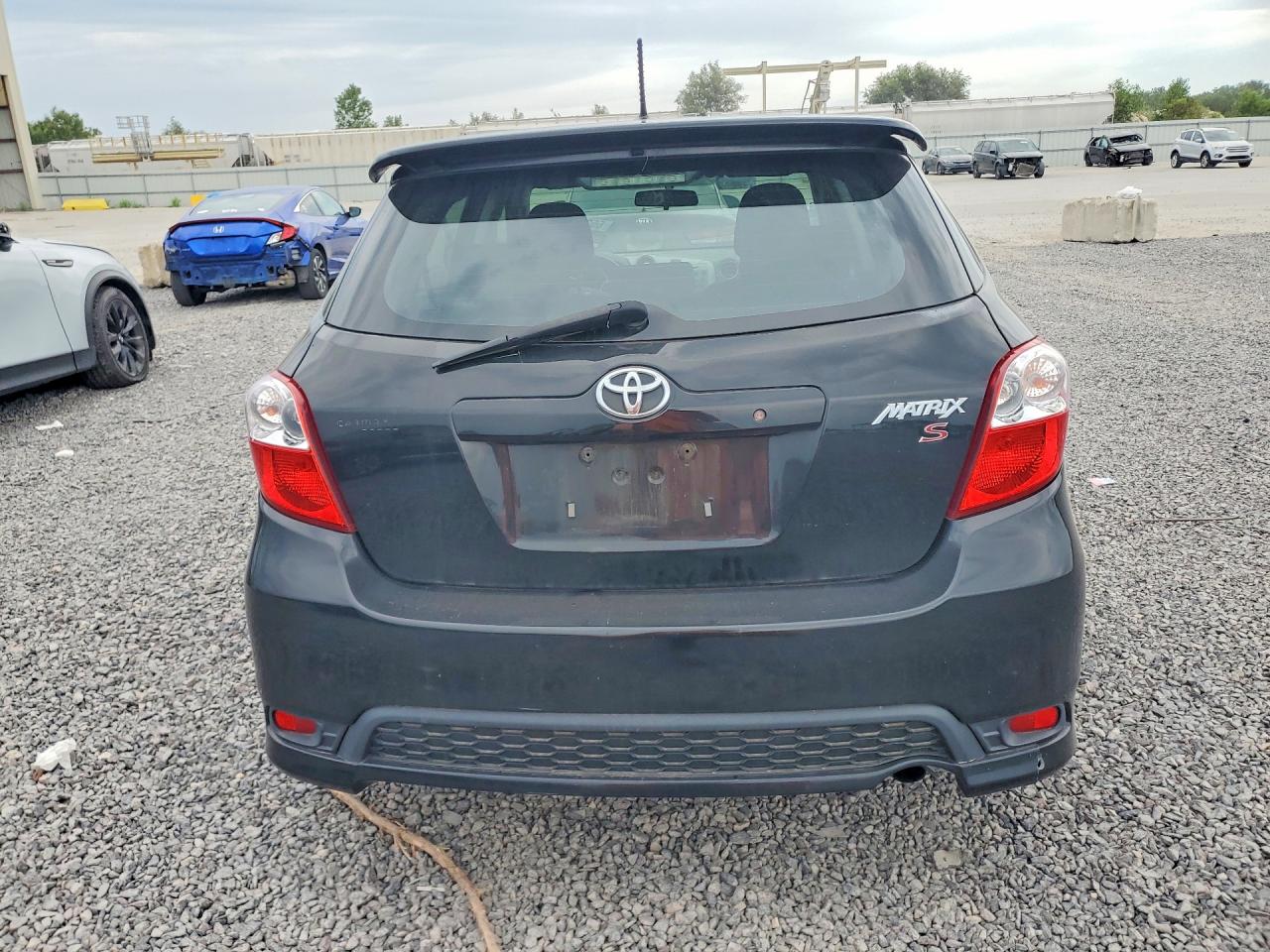 2012 Toyota Matrix S Black vin: 2T1KE4EE9CC049102