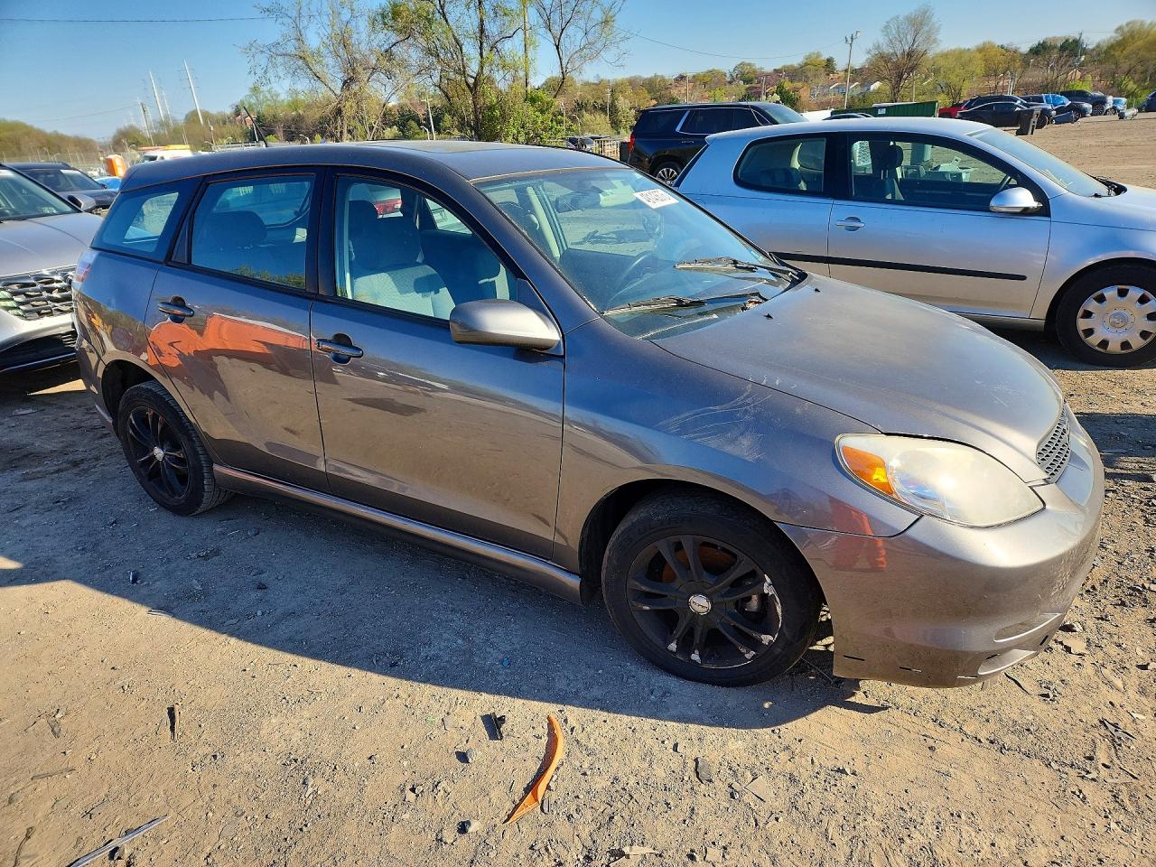 2008 Toyota Matrx Gray vin: 2T1KR30E18C708464