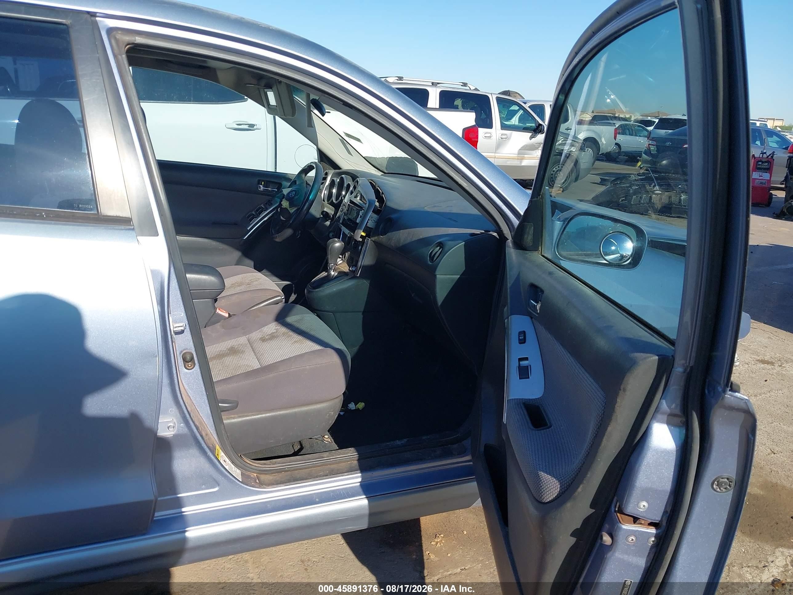 2007 Toyota Matrix Xr Blue vin: 2T1KR30E27C624555
