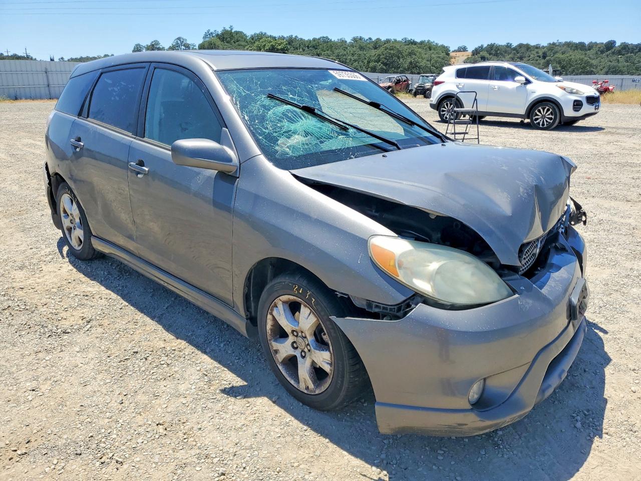 2006 Toyota Corolla Matrix Xr Gray vin: 2T1KR30E36C619704