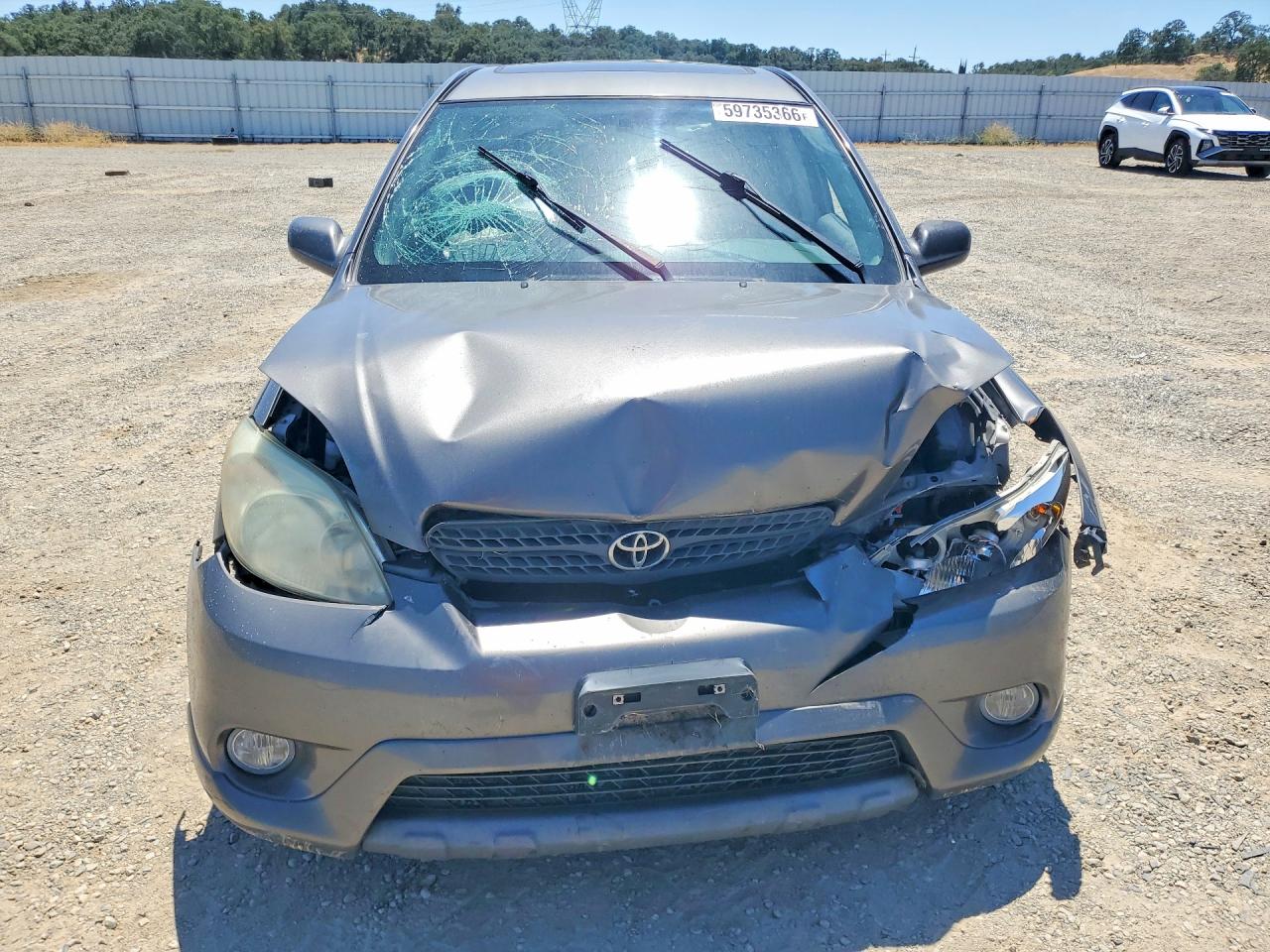 2006 Toyota Corolla Matrix Xr Gray vin: 2T1KR30E36C619704