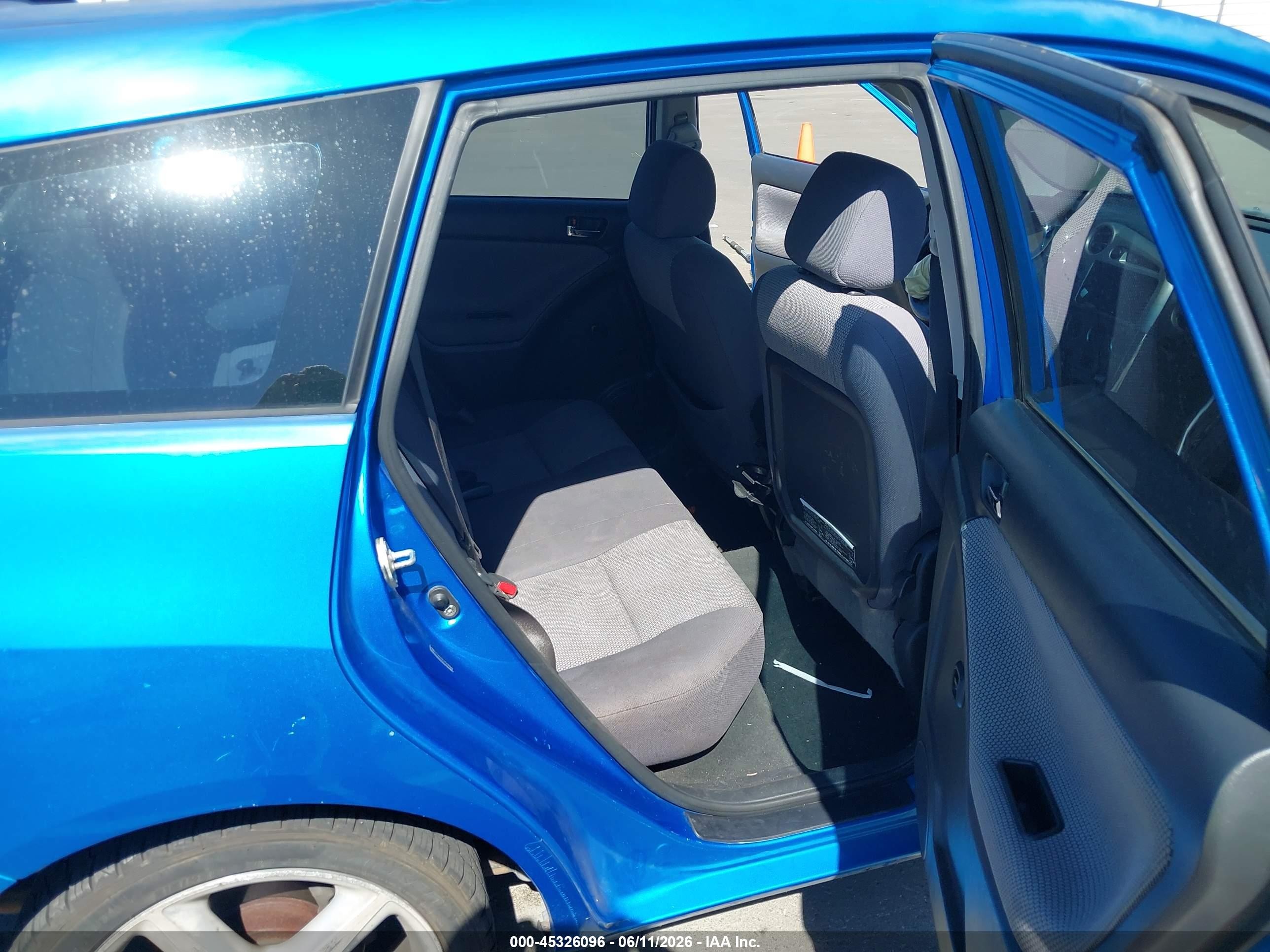 2007 Toyota Matrix Xr Синий vin: 2T1KR30E37C626069