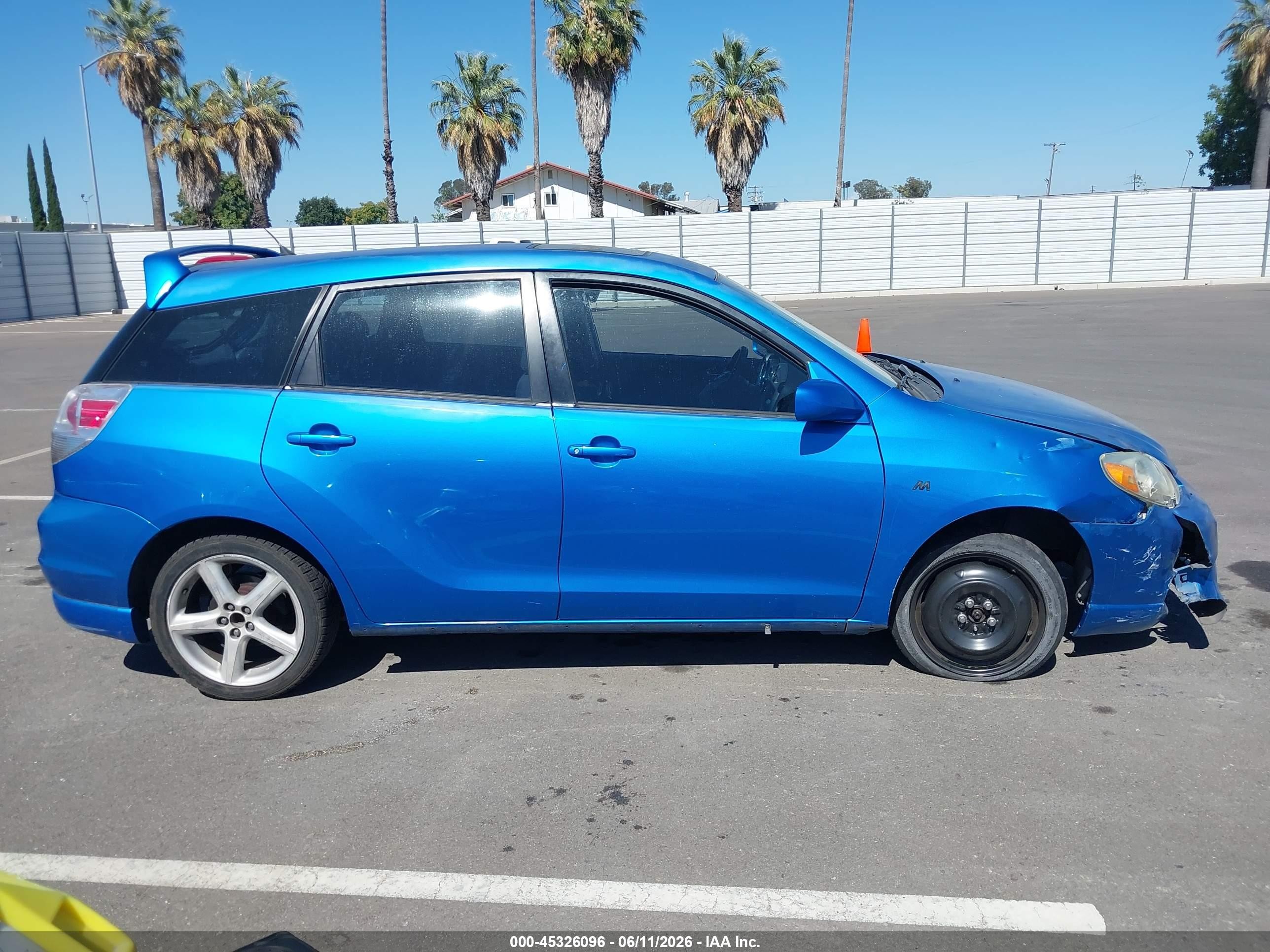 2007 Toyota Matrix Xr Синий vin: 2T1KR30E37C626069