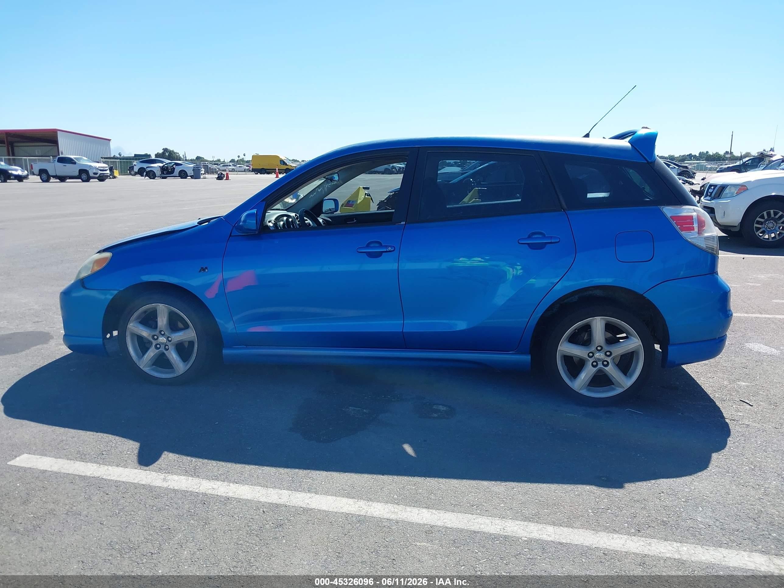 2007 Toyota Matrix Xr Синий vin: 2T1KR30E37C626069