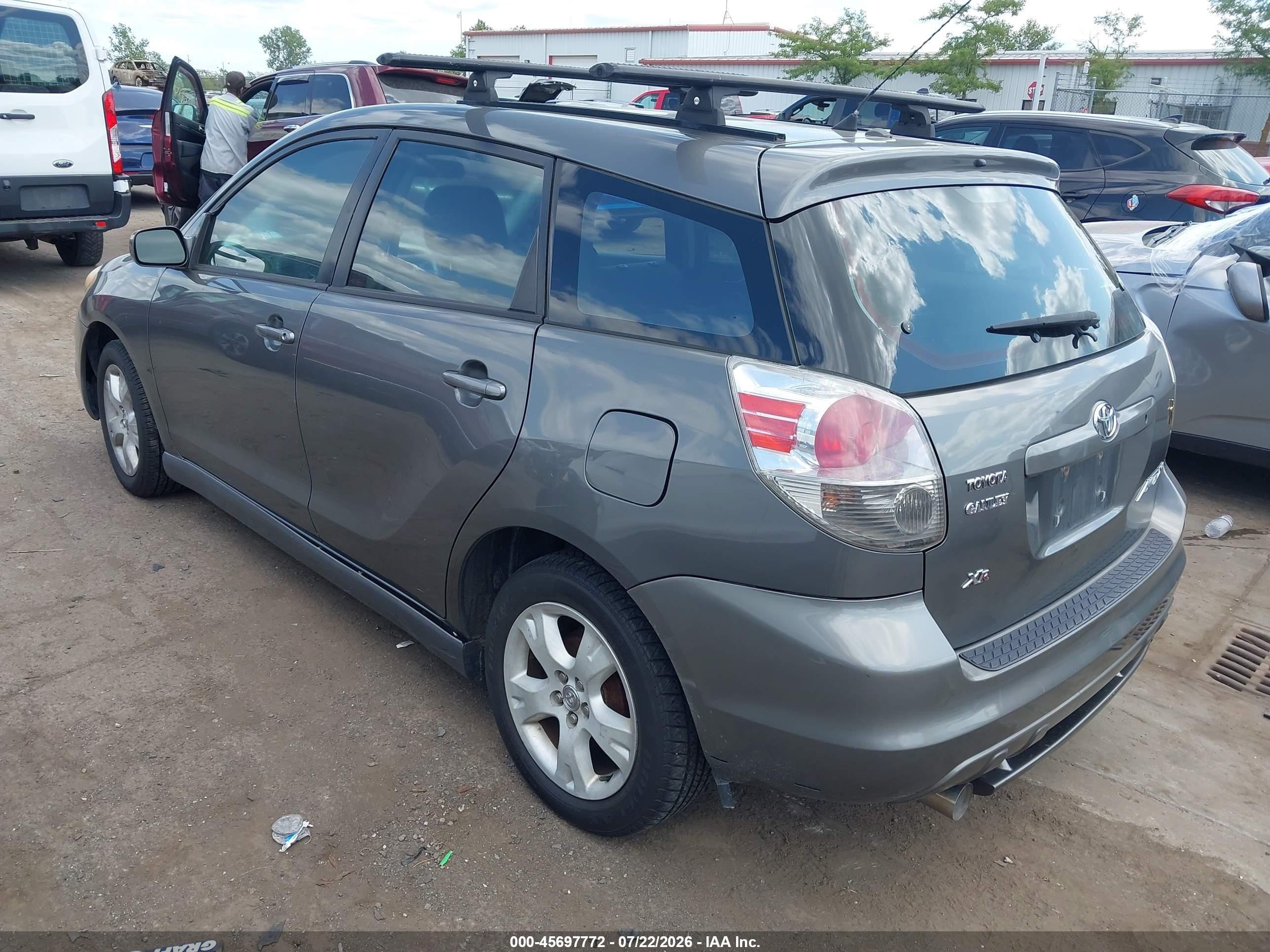2005 Toyota Matrix Xr Серый vin: 2T1KR30E45C444622