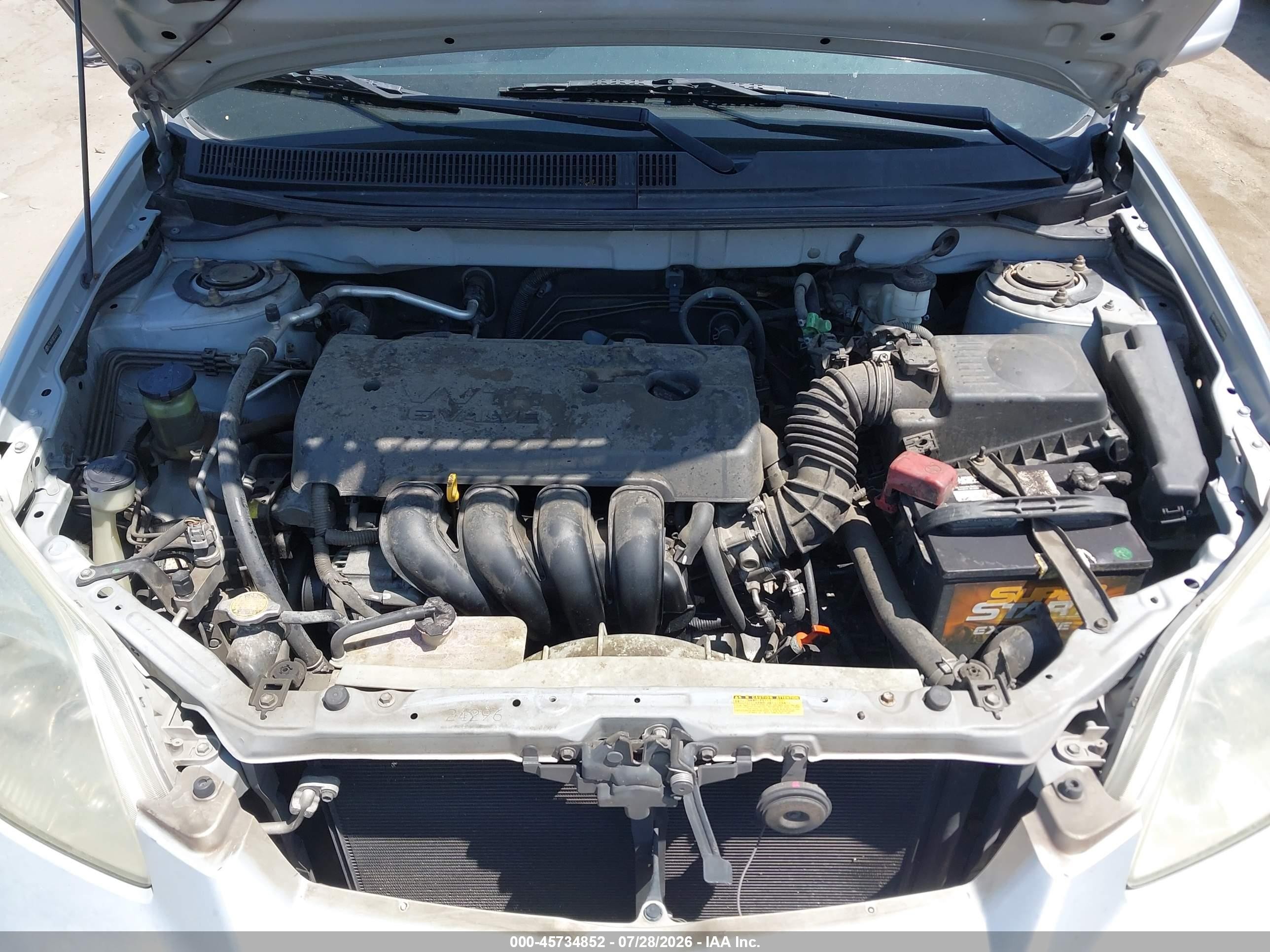2005 Toyota Matrix Xr Silver vin: 2T1KR30E55C433757