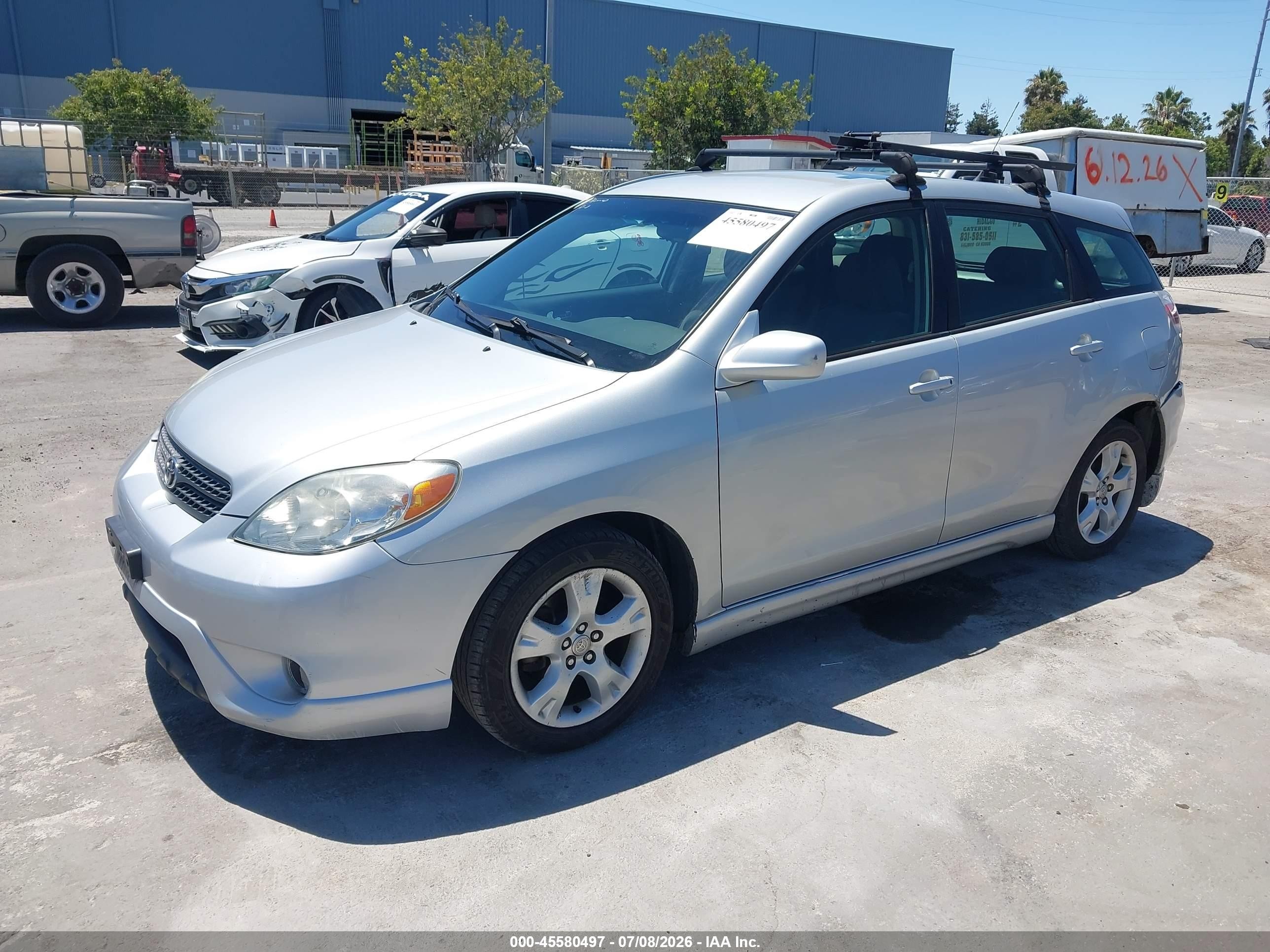 2005 Toyota Matrix Xr Silver vin: 2T1KR30E55C481968