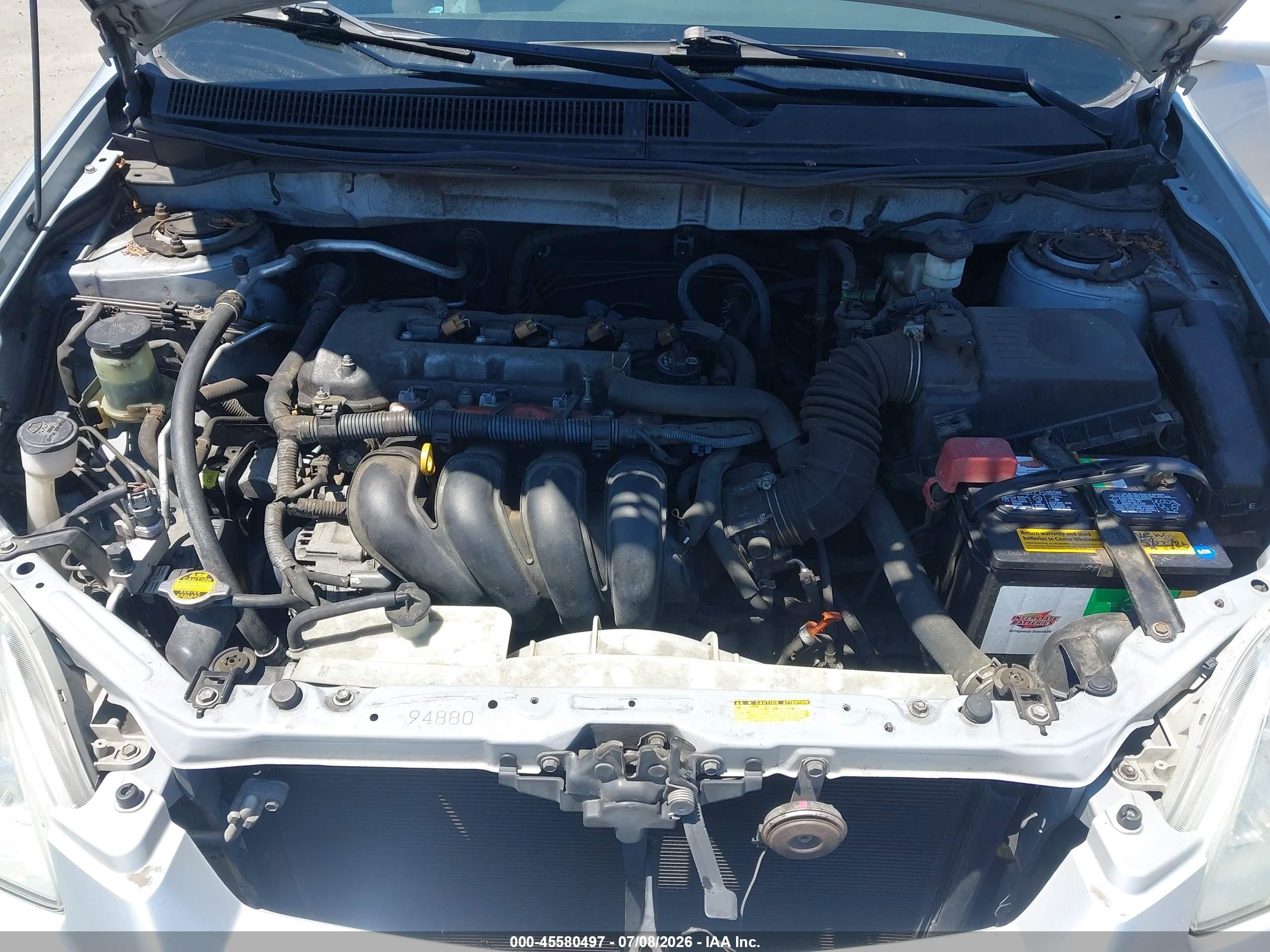 2005 Toyota Matrix Xr Silver vin: 2T1KR30E55C481968