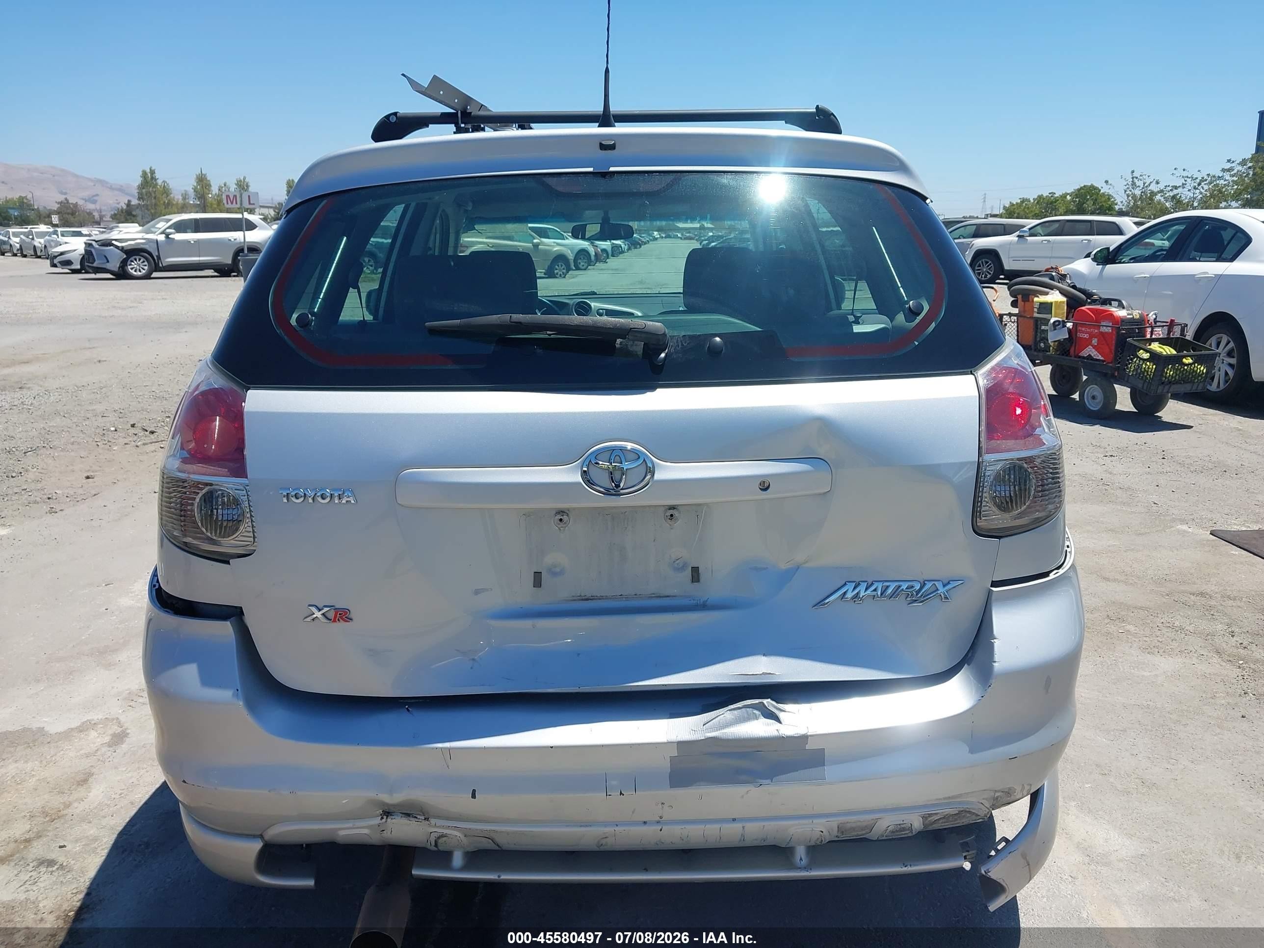 2005 Toyota Matrix Xr Silver vin: 2T1KR30E55C481968