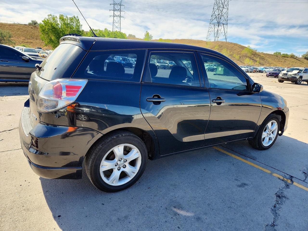 2005 Toyota Matrix Xr Black vin: 2T1KR30E65C468579