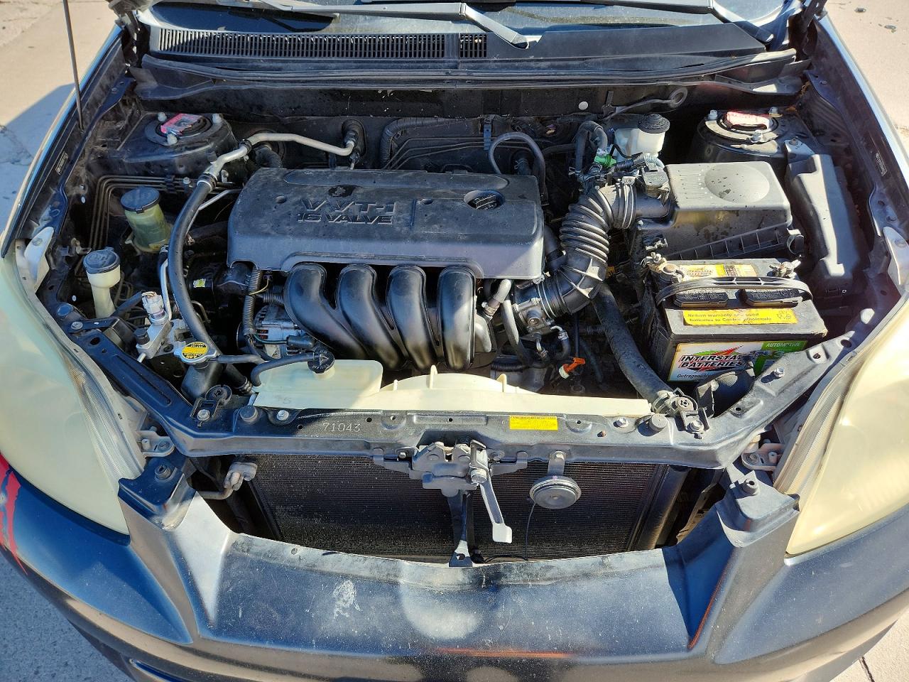 2005 Toyota Matrix Xr Black vin: 2T1KR30E65C468579