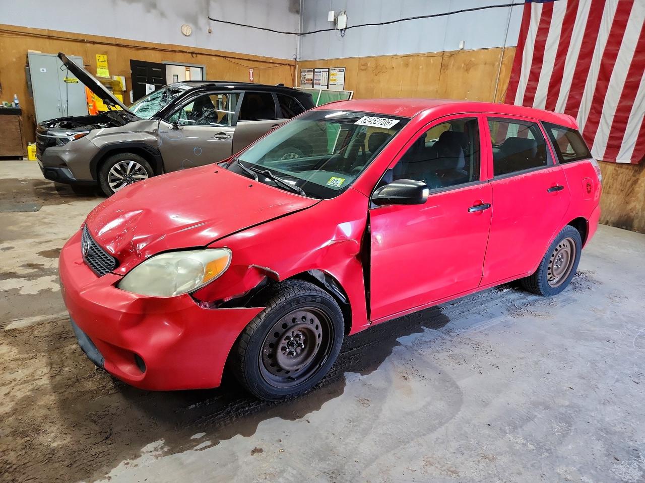 2006 Toyota Matrix Base Red vin: 2T1KR30E66C575164