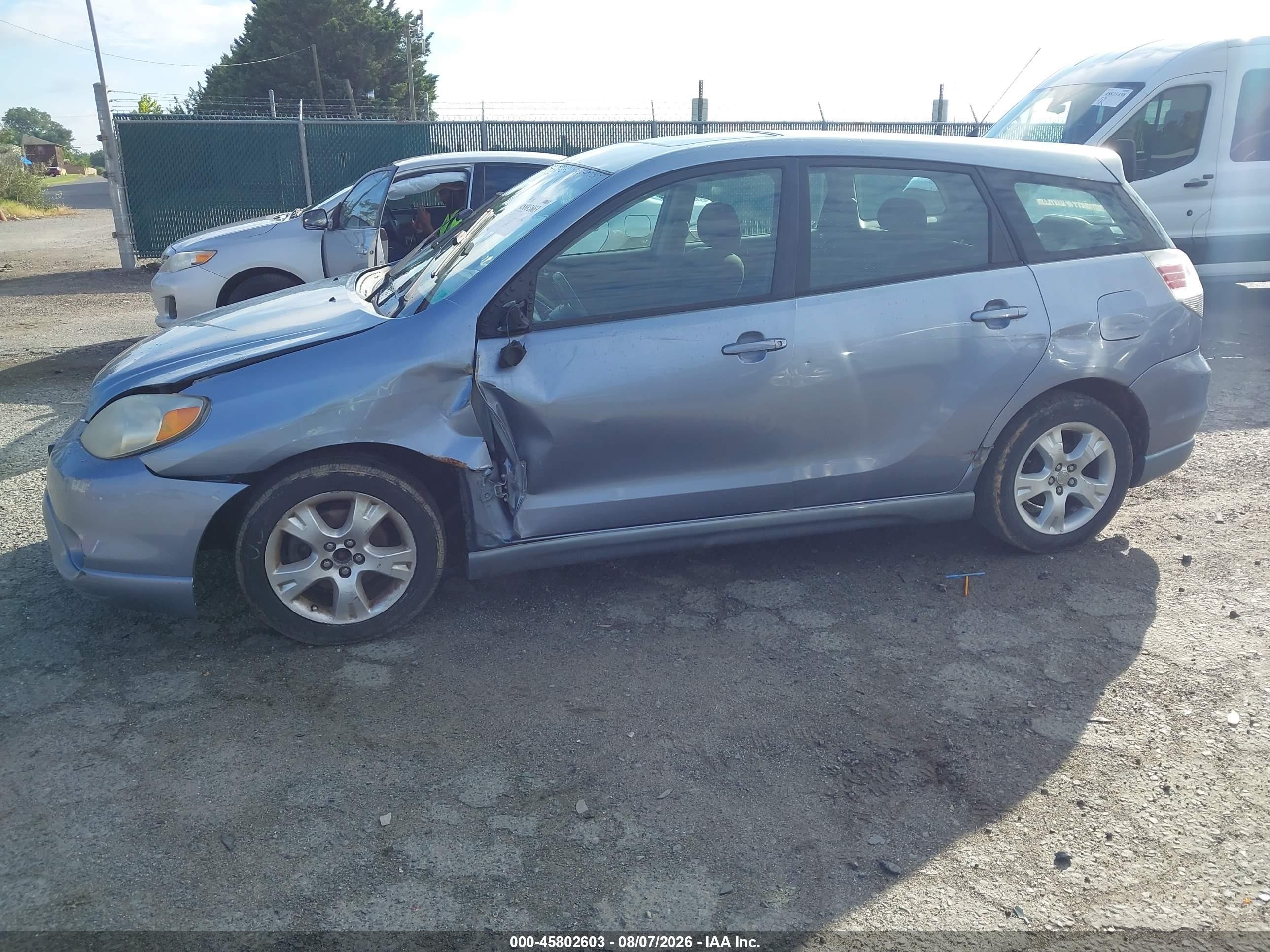 2007 Toyota Matrix Xr Синий vin: 2T1KR30E67C652603