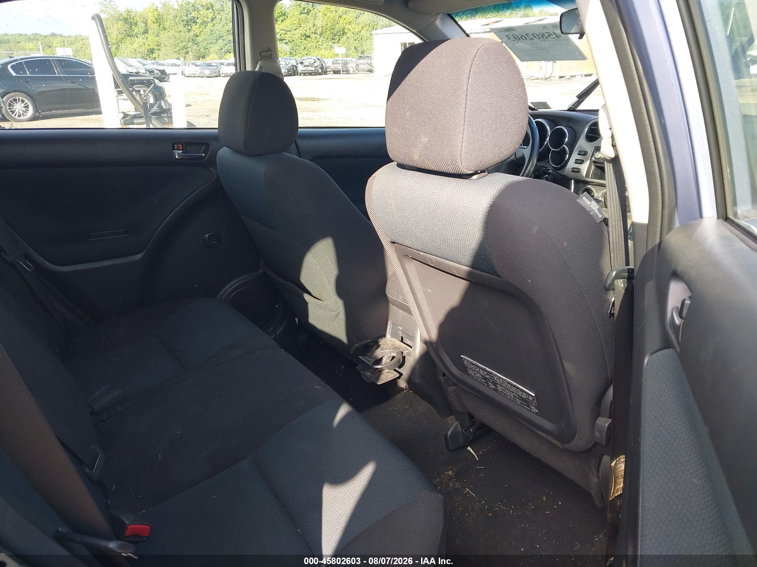 2007 Toyota Matrix Xr Синий vin: 2T1KR30E67C652603