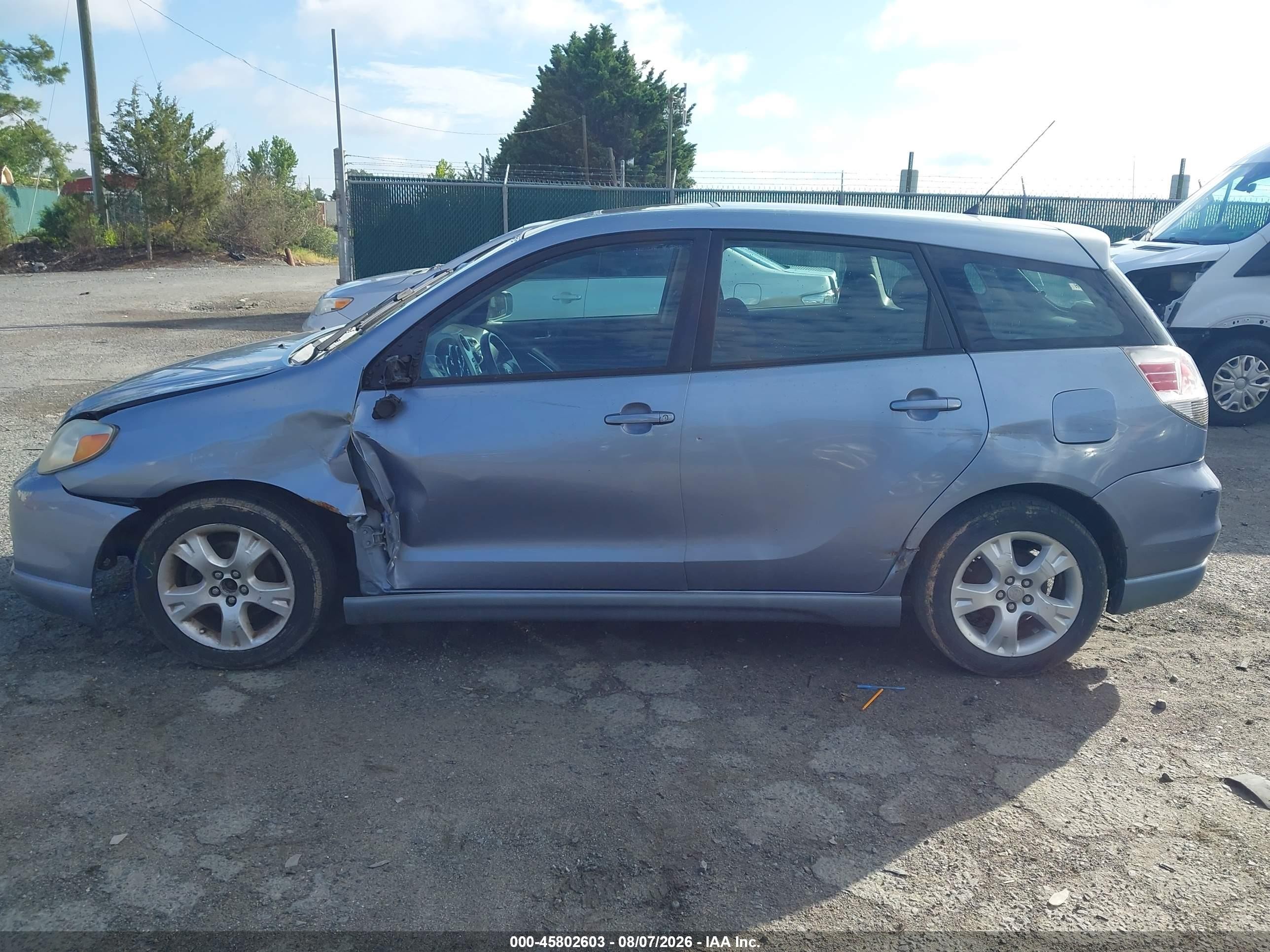 2007 Toyota Matrix Xr Синий vin: 2T1KR30E67C652603