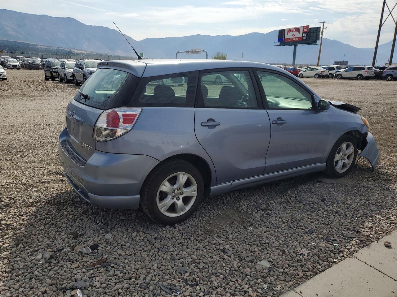 2008 Toyota Matrix Xr Синий vin: 2T1KR30E68C719797