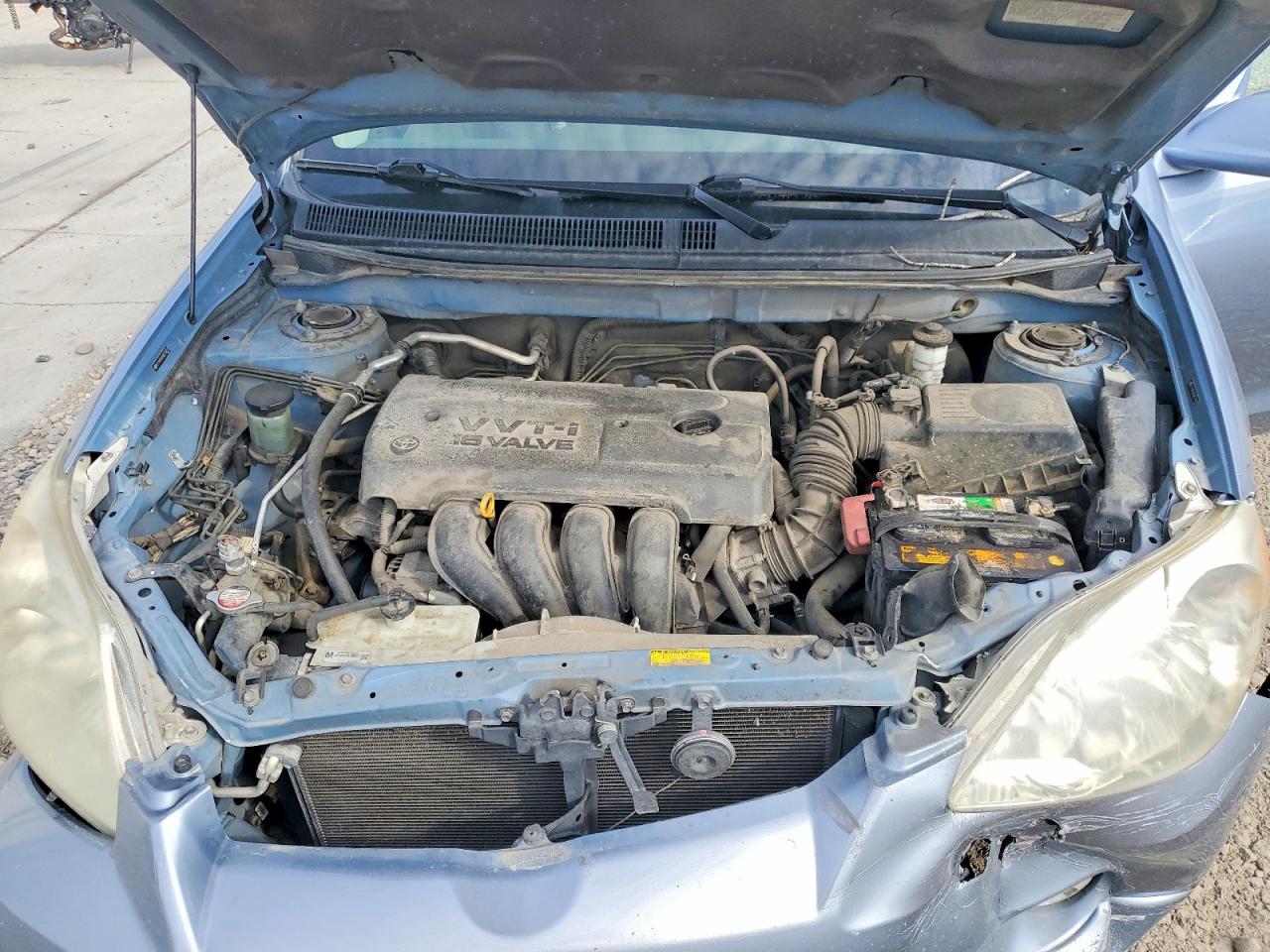 2008 Toyota Matrix Xr Синий vin: 2T1KR30E68C719797