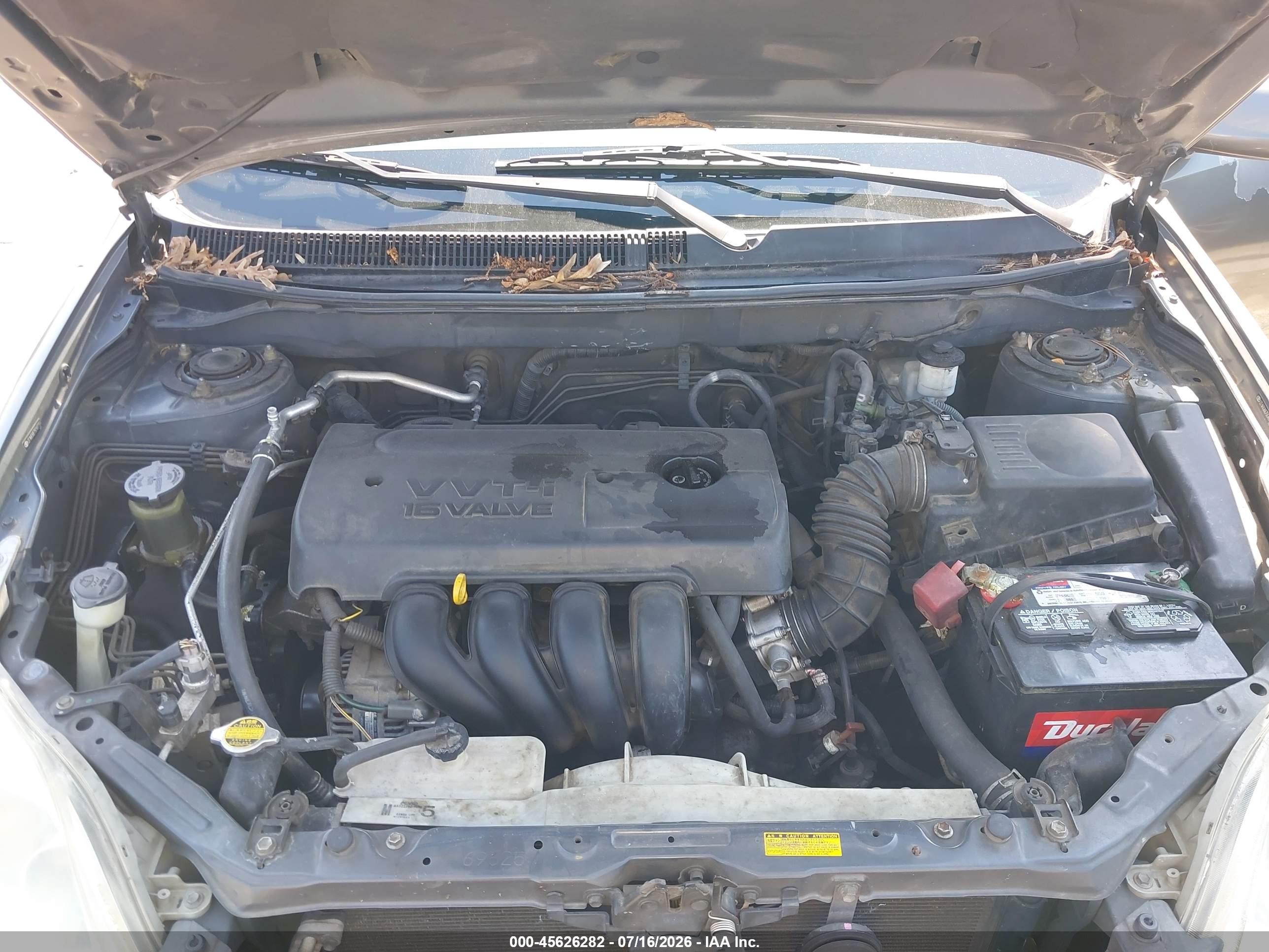 2005 Toyota Matrix Xr Gray vin: 2T1KR30E75C467764