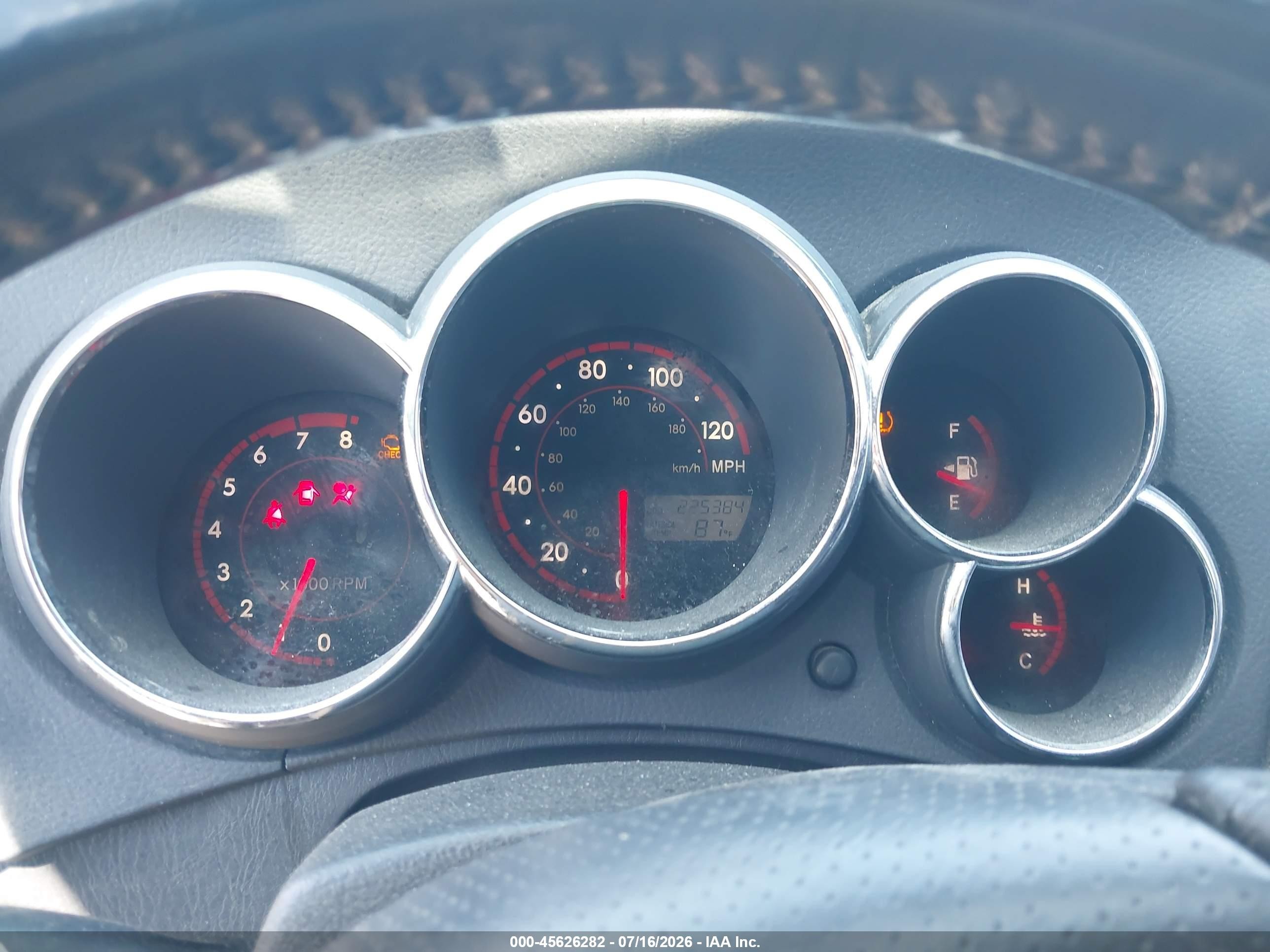 2005 Toyota Matrix Xr Gray vin: 2T1KR30E75C467764