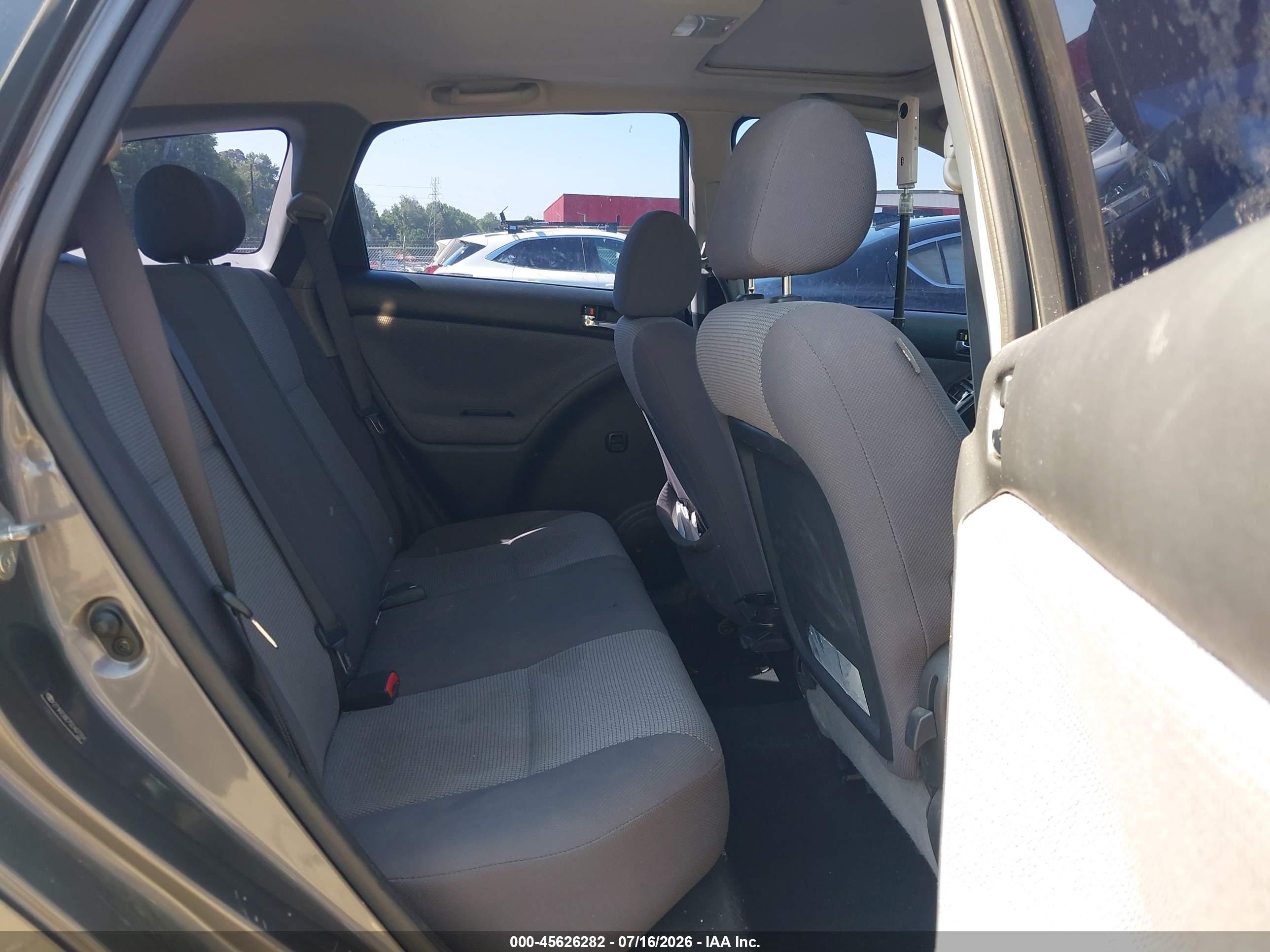2005 Toyota Matrix Xr Gray vin: 2T1KR30E75C467764