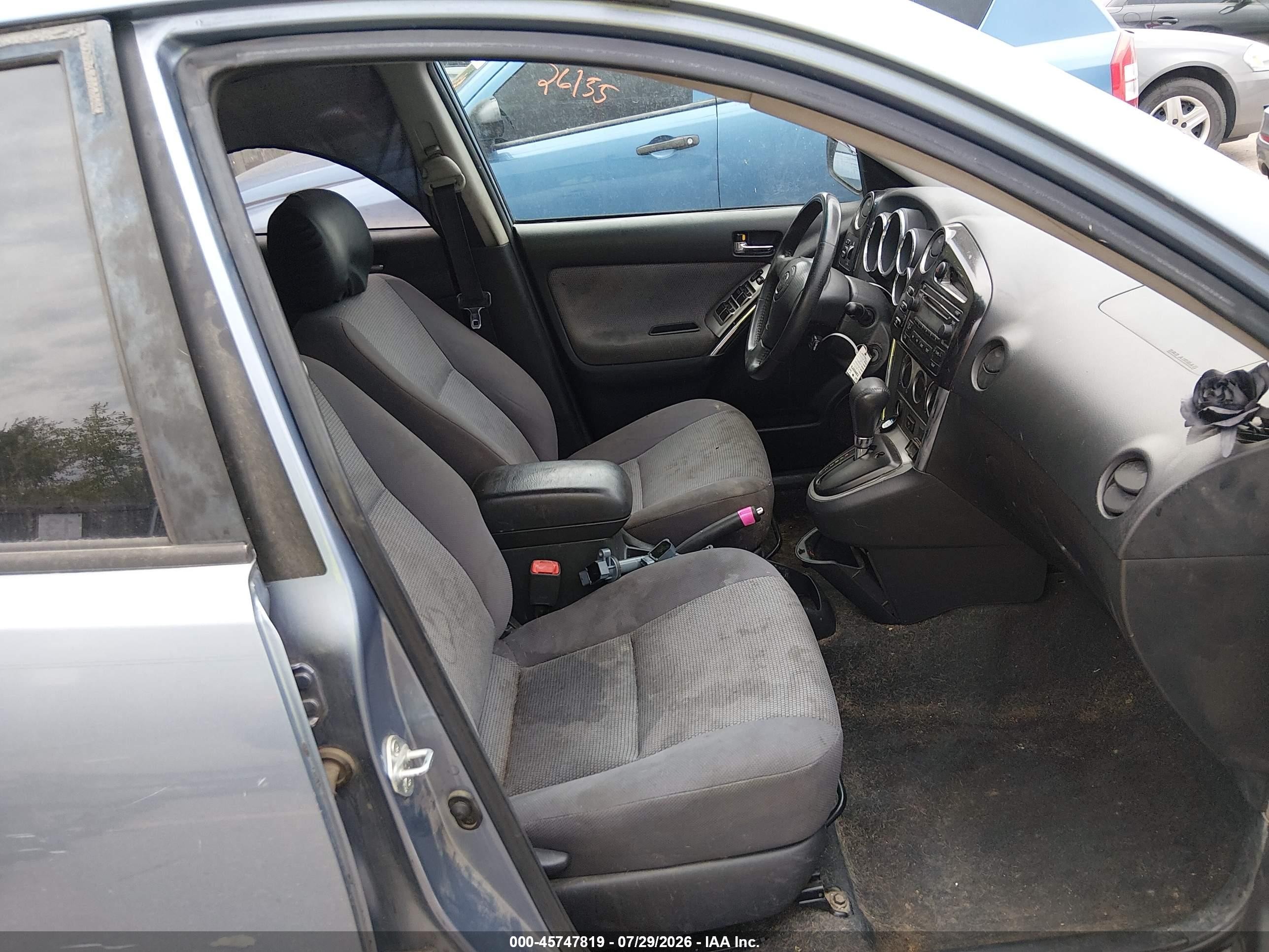 2006 Toyota Matrix Xr Синий vin: 2T1KR30E76C608771