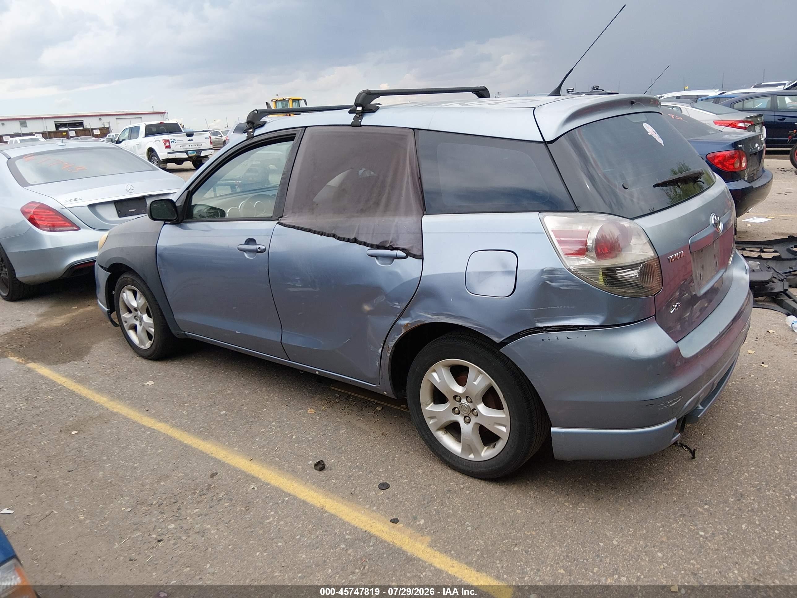 2006 Toyota Matrix Xr Синий vin: 2T1KR30E76C608771