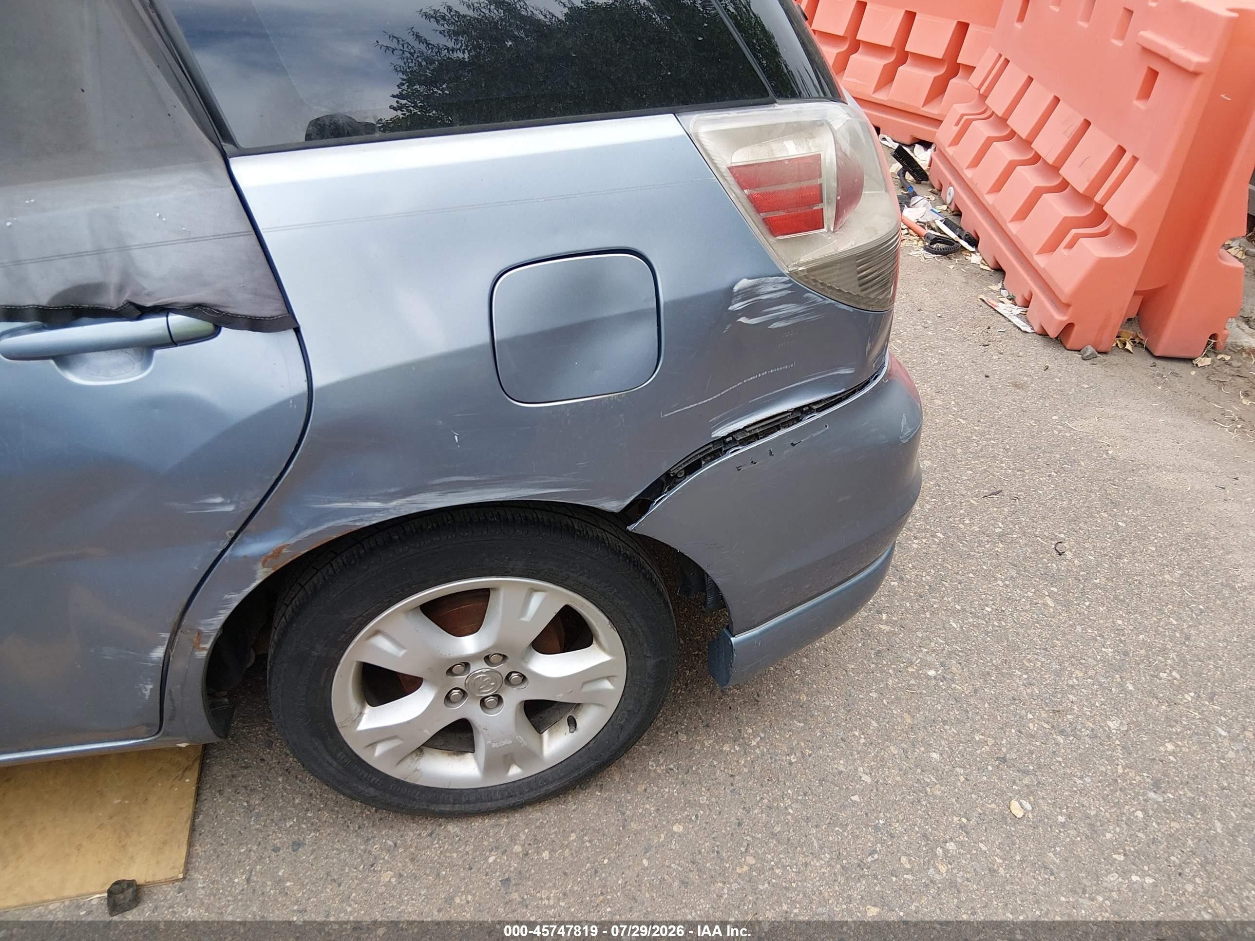 2006 Toyota Matrix Xr Синий vin: 2T1KR30E76C608771