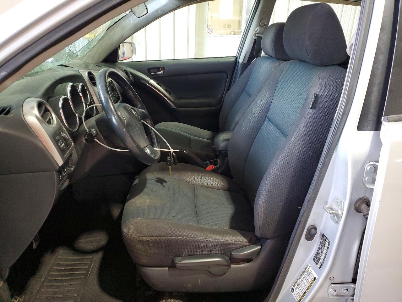 2008 Toyota Corolla Matrix Xr Silver vin: 2T1KR30E78C718058