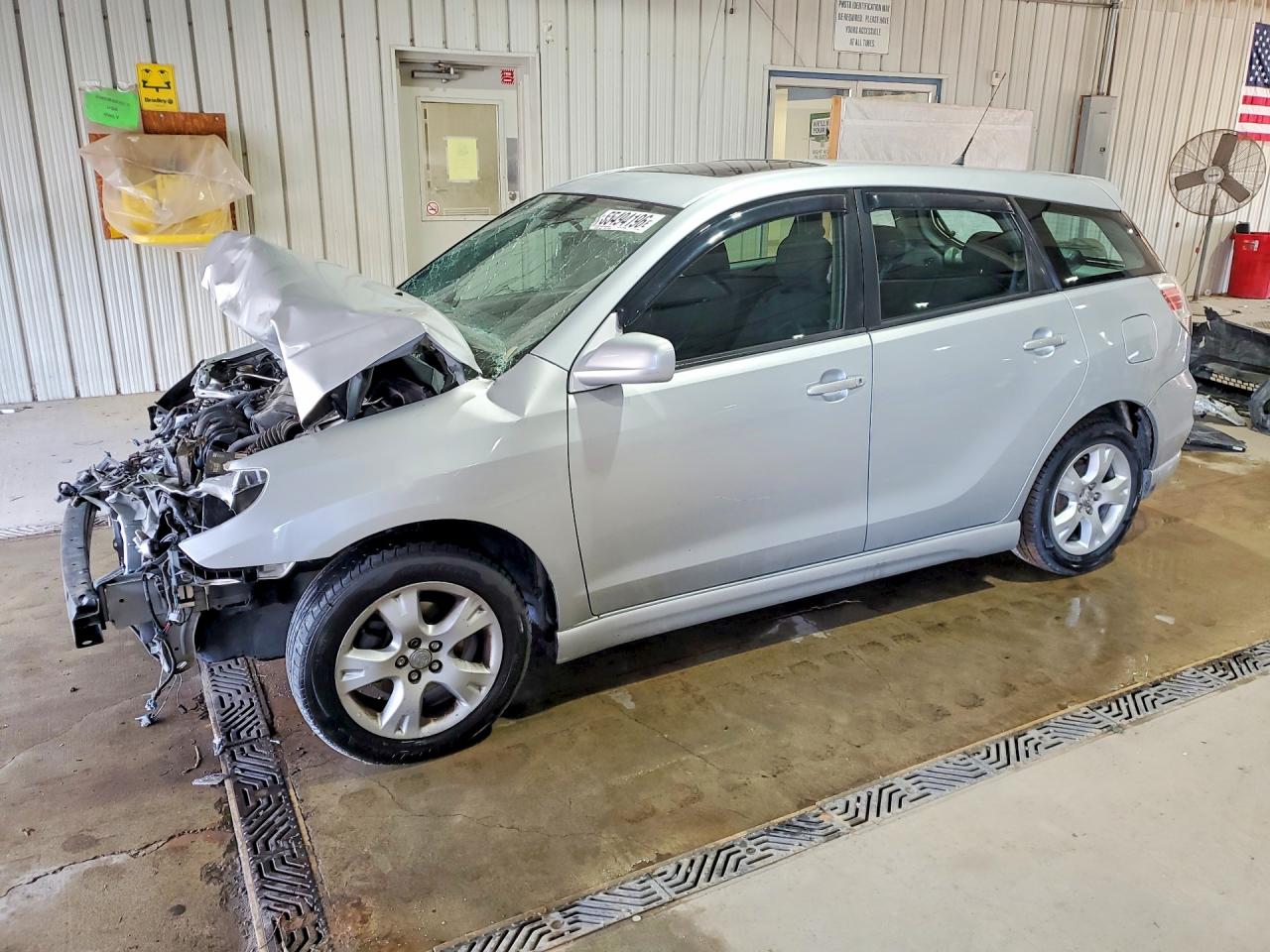 2008 Toyota Corolla Matrix Xr Silver vin: 2T1KR30E78C718058
