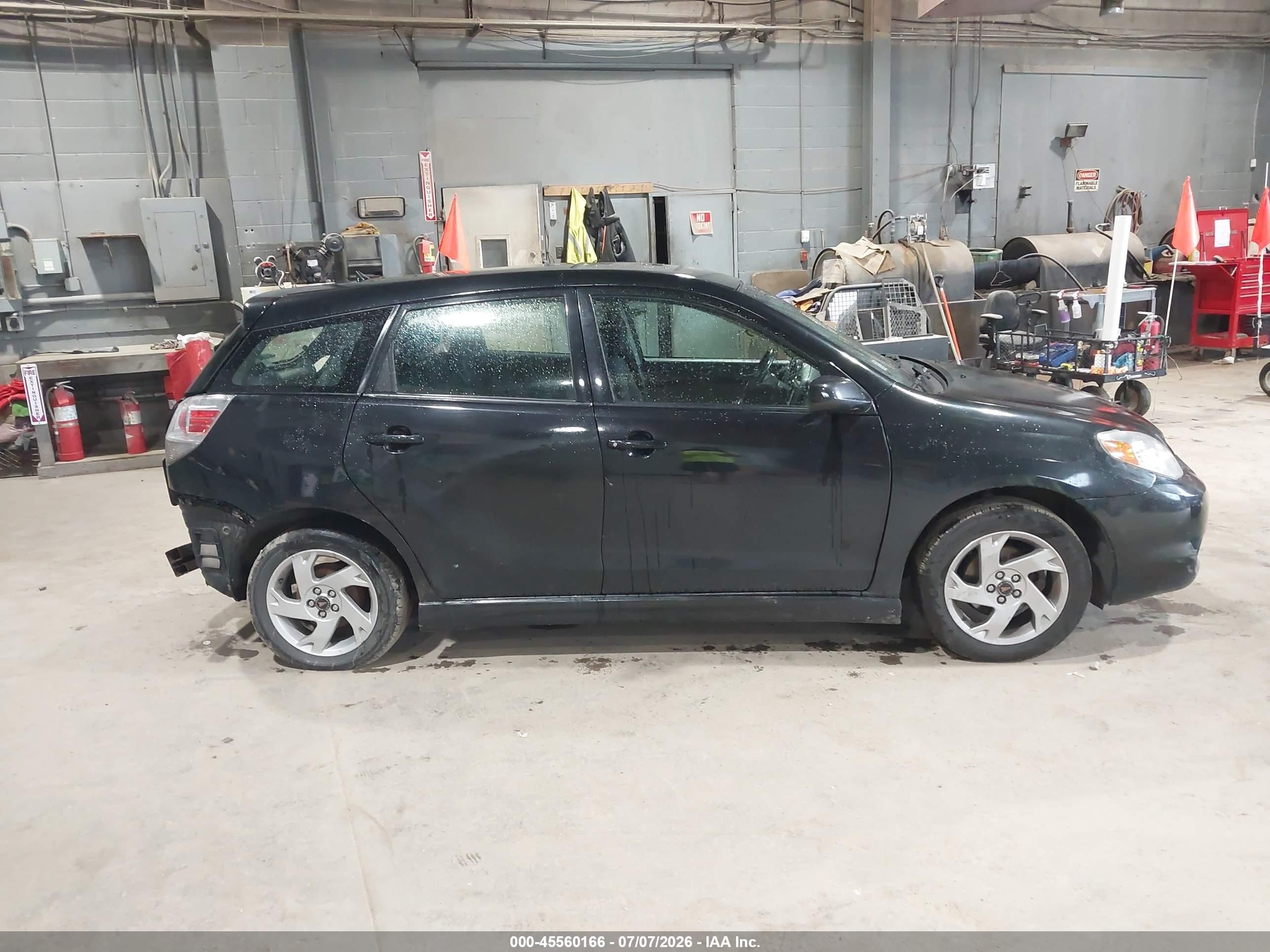 2008 Toyota Matrix Xr Черный vin: 2T1KR30E88C718019