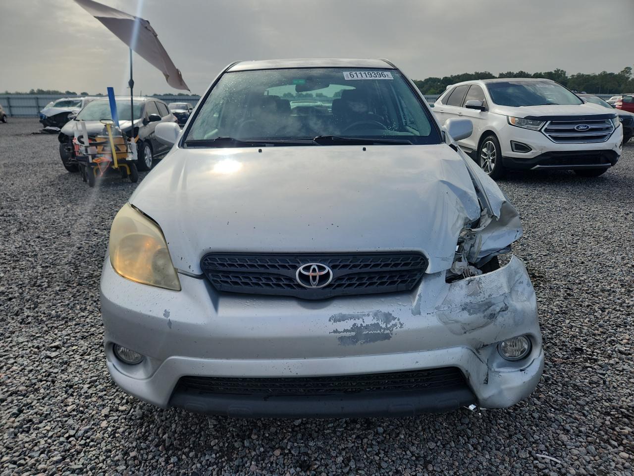 2005 Toyota Corolla Matrix Xr Silver vin: 2T1KR30E95C492701