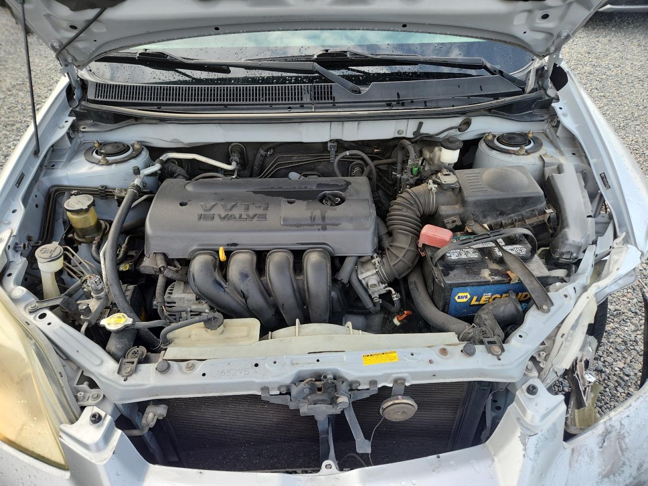 2005 Toyota Corolla Matrix Xr Silver vin: 2T1KR30E95C492701