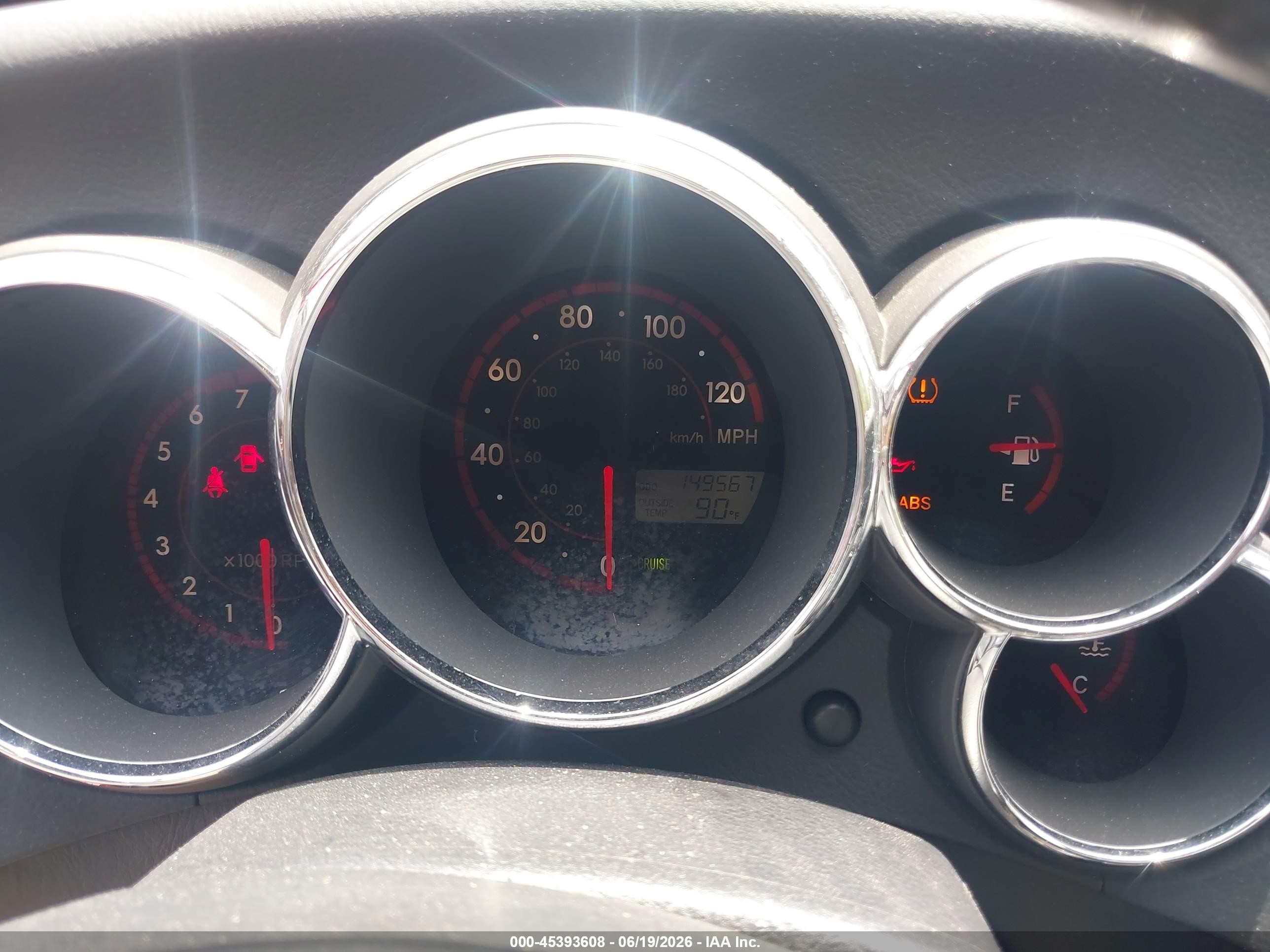 2006 Toyota Matrix Xr Red vin: 2T1KR30E96C584103