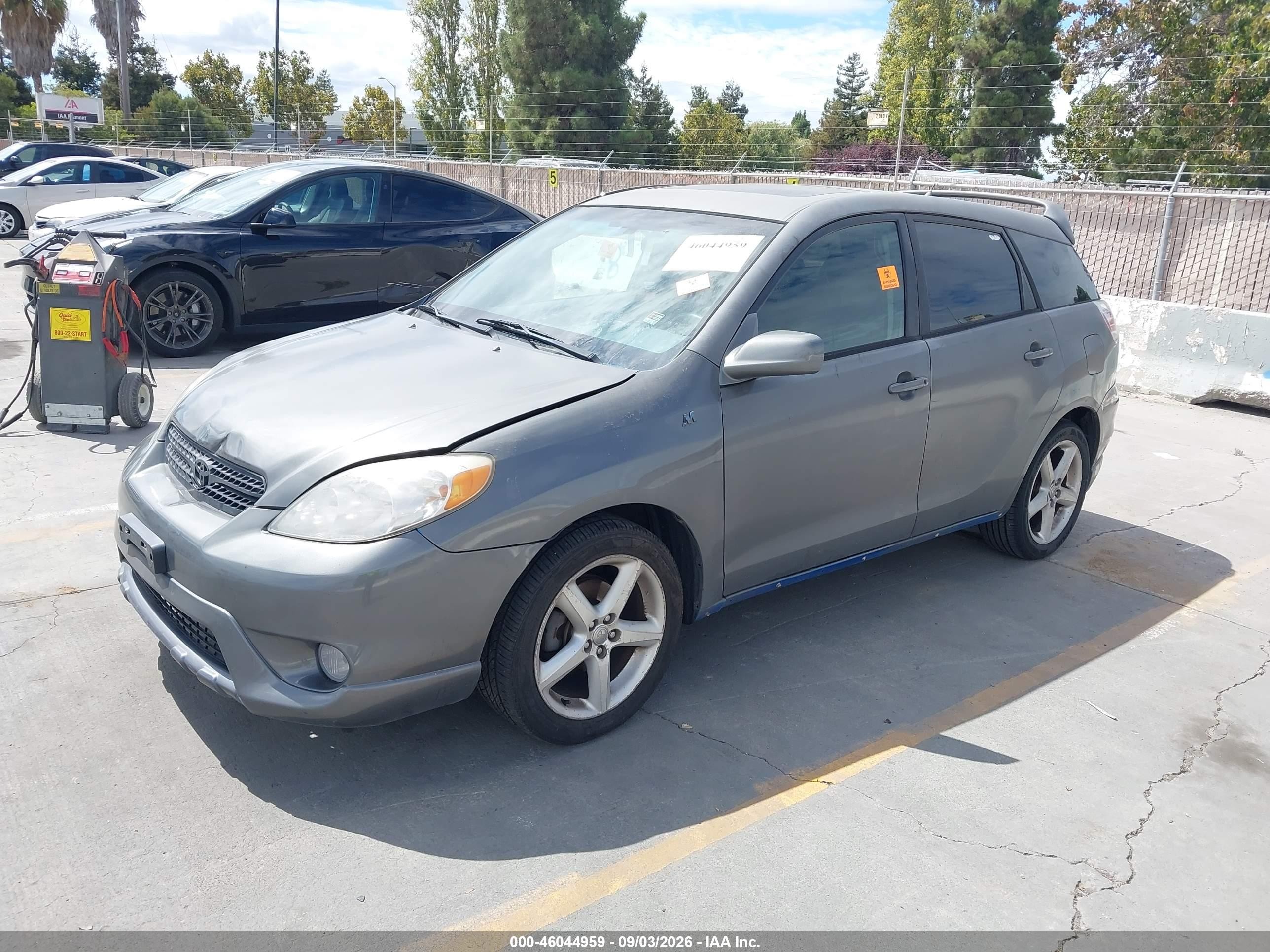 2007 Toyota Matrix Xr Gray vin: 2T1KR30EX7C643709