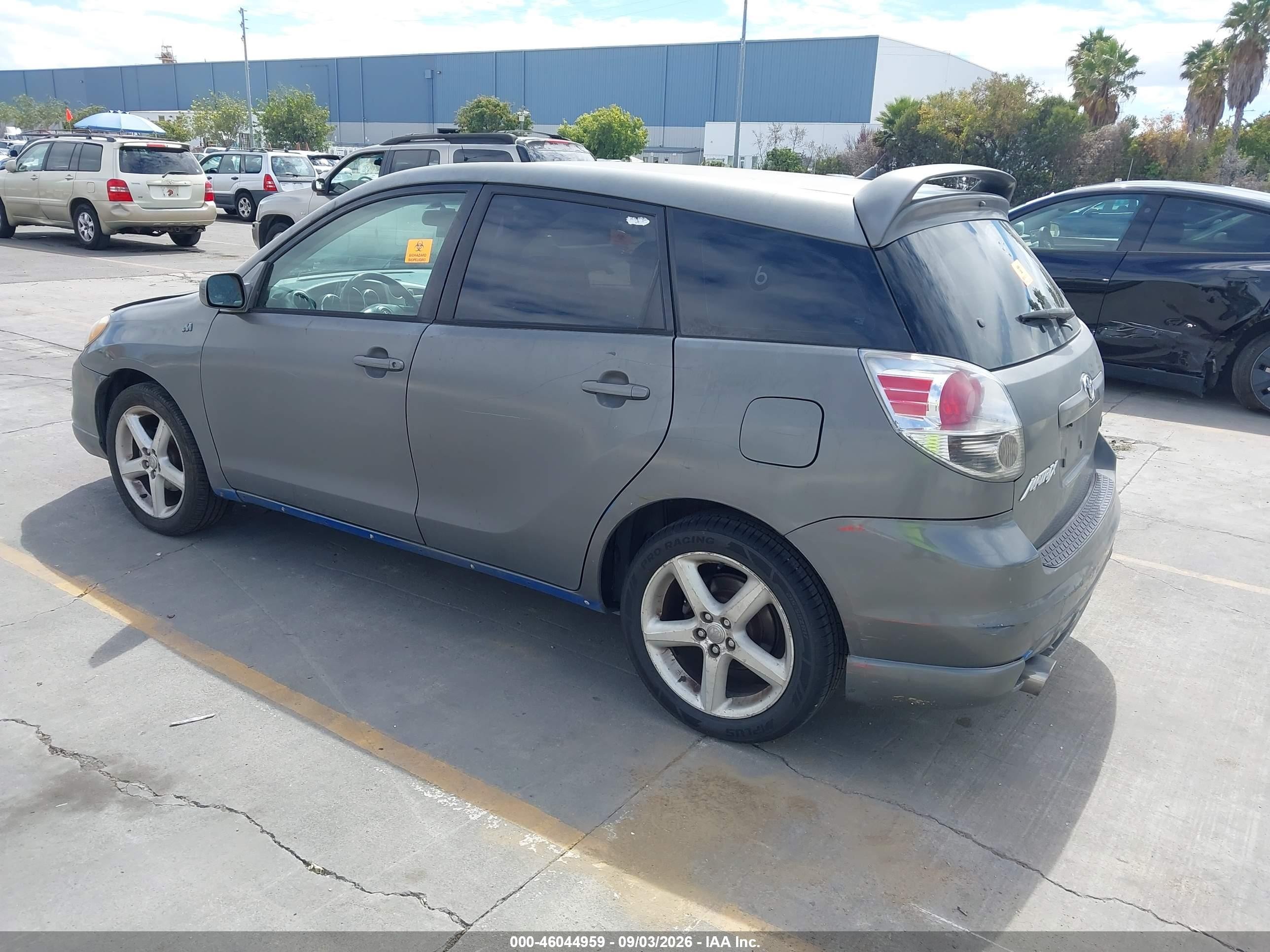 2007 Toyota Matrix Xr Gray vin: 2T1KR30EX7C643709